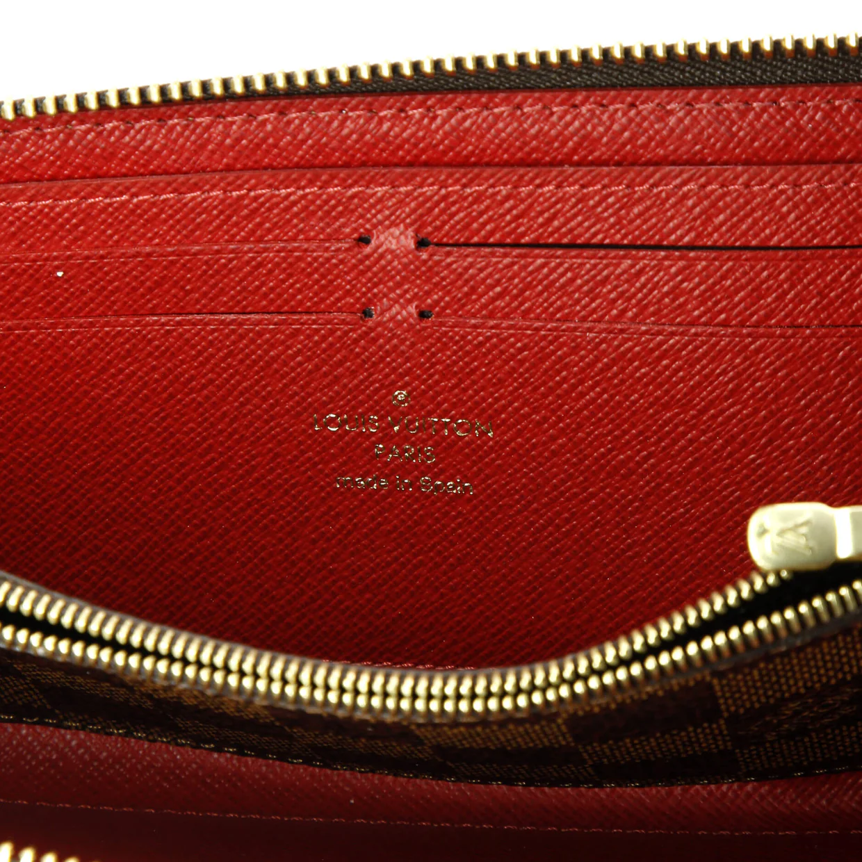 Clemence Wallet Damier - Deep Luxury