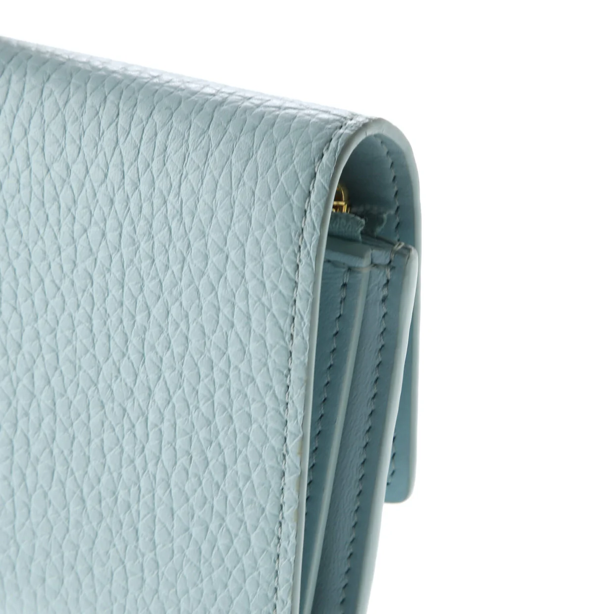 Capucines Wallet Leather Compact - Deep Luxury