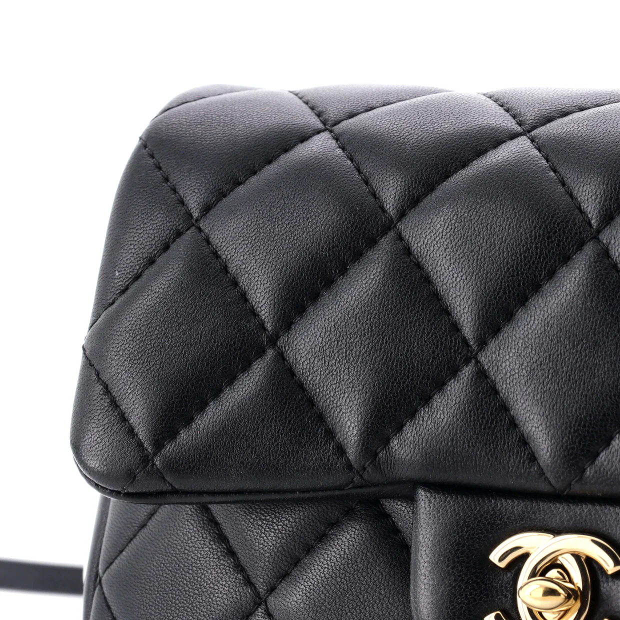 My Precious Pearls Chain Flap Bag Quilted Lambskin Medium - Deep Luxury
