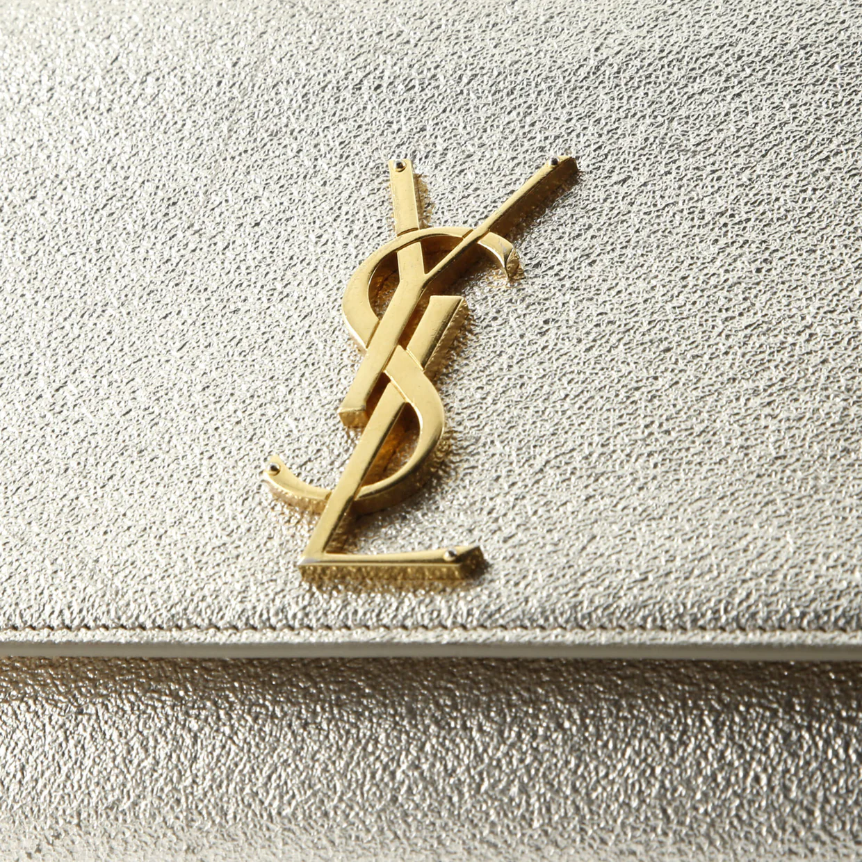 Classic Monogram Crossbody Bag Glitter Leather Medium - Deep Luxury