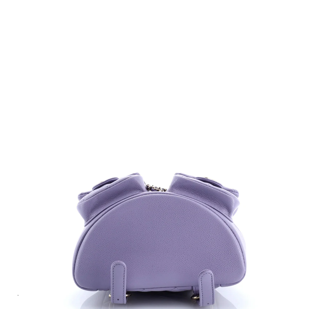 Duma Pockets Drawstring Backpack Quilted Caviar Mini - Deep Luxury