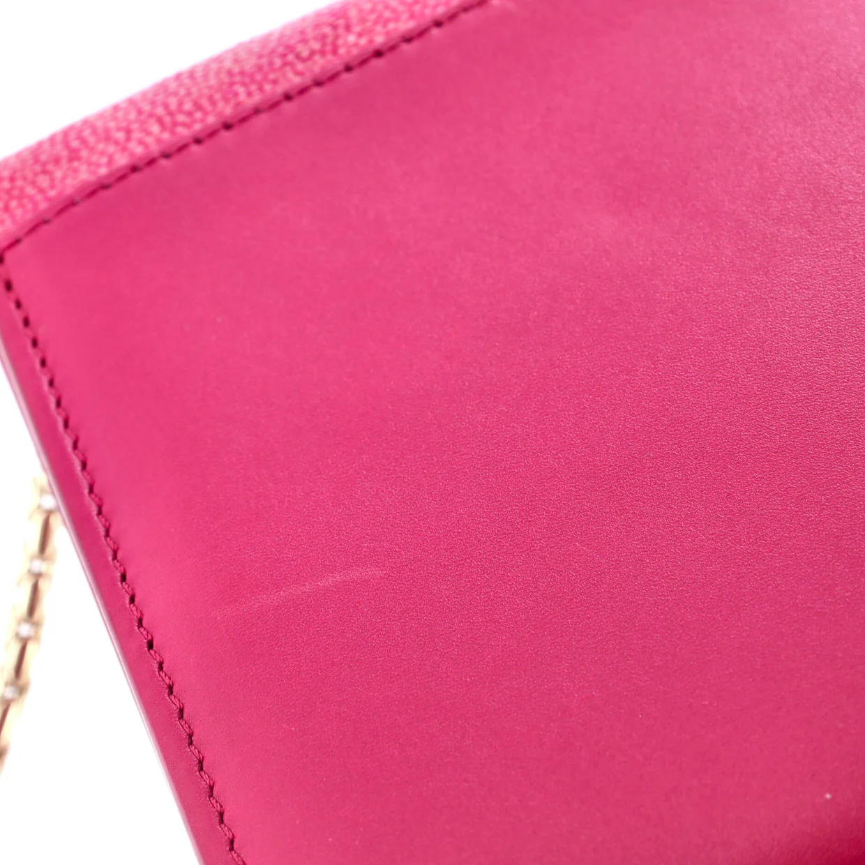 Serpenti Forever Square Shoulder Bag Leather and Stingray Small - Deep Luxury