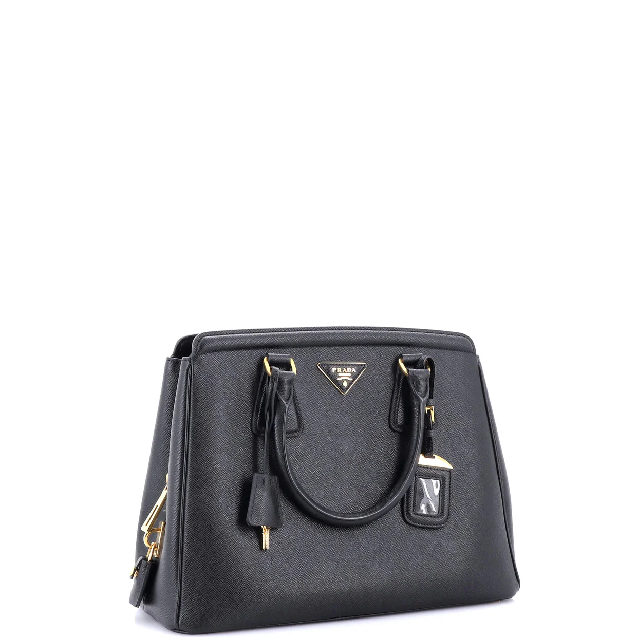 Parabole Tote Saffiano Leather Medium - Deep Luxury