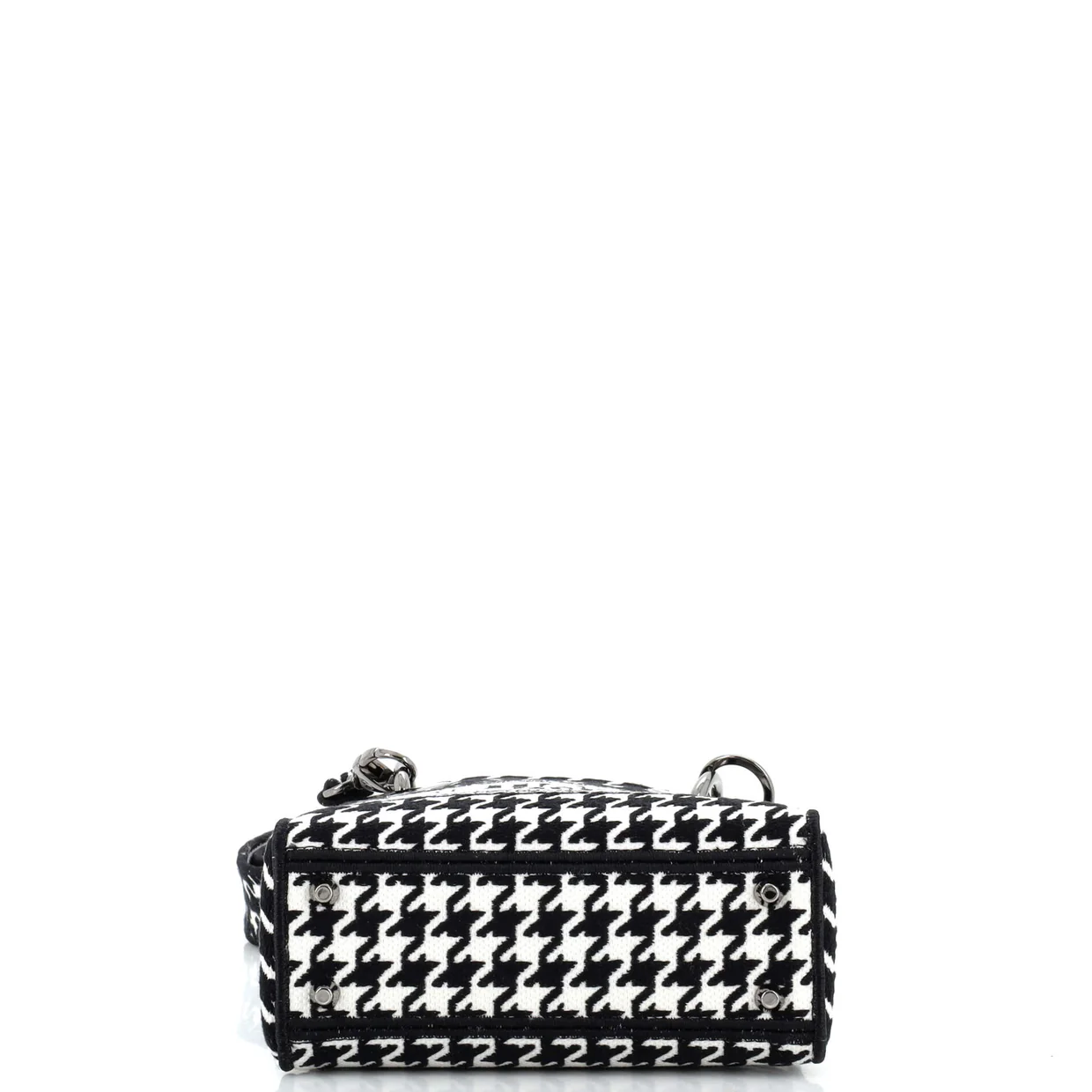Lady D-Lite Bag Embroidered Canvas Mini - Deep Luxury