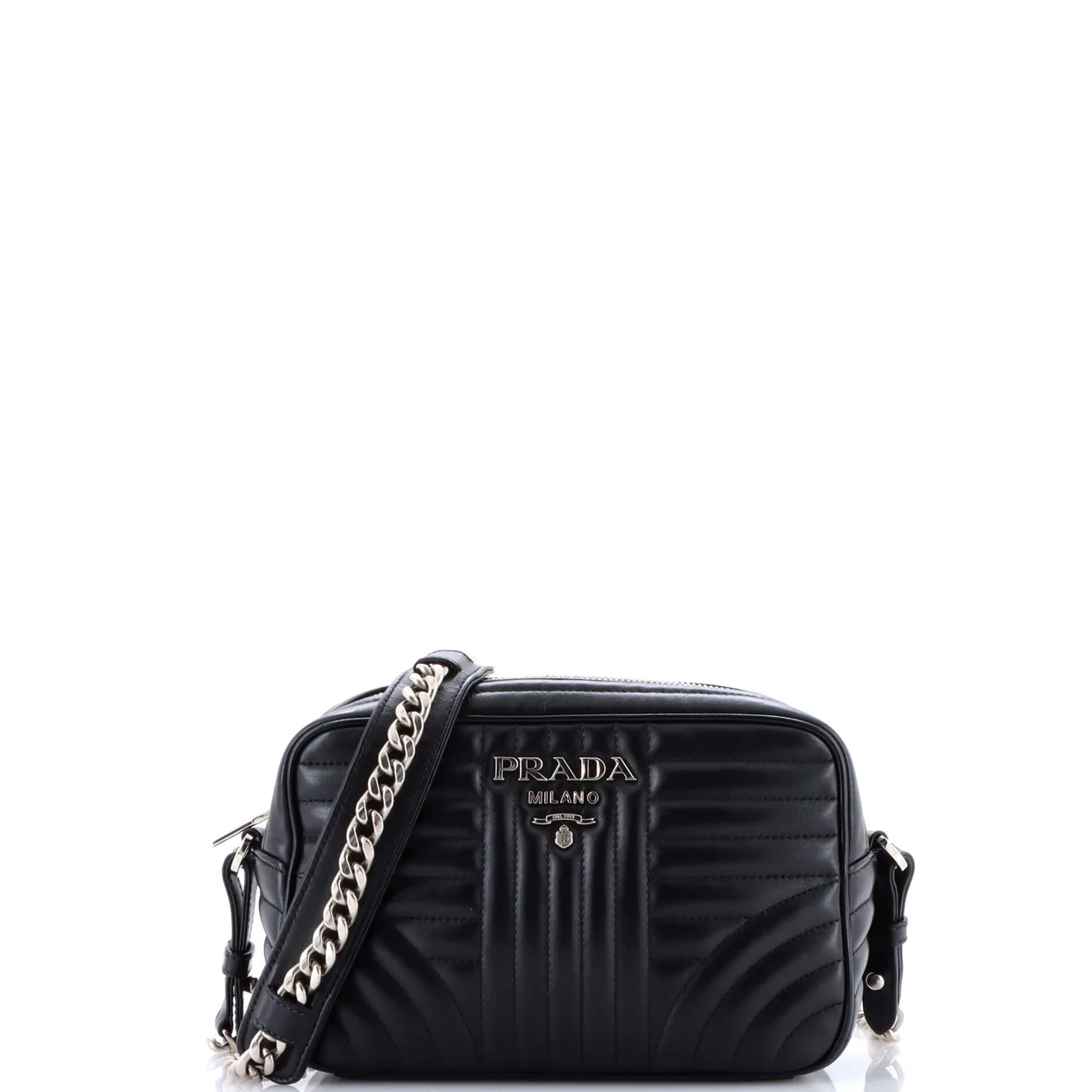 Camera Bag Diagramme Quilted Leather Mini - Deep Luxury