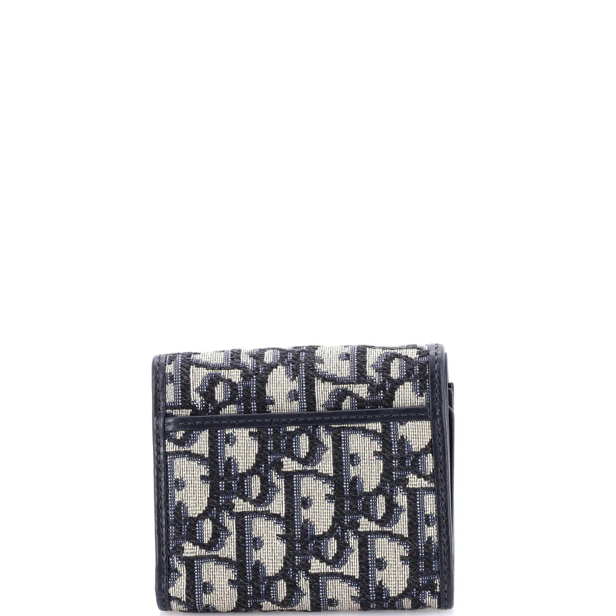 30 Montaigne Lotus Wallet Oblique Canvas Compact - Deep Luxury