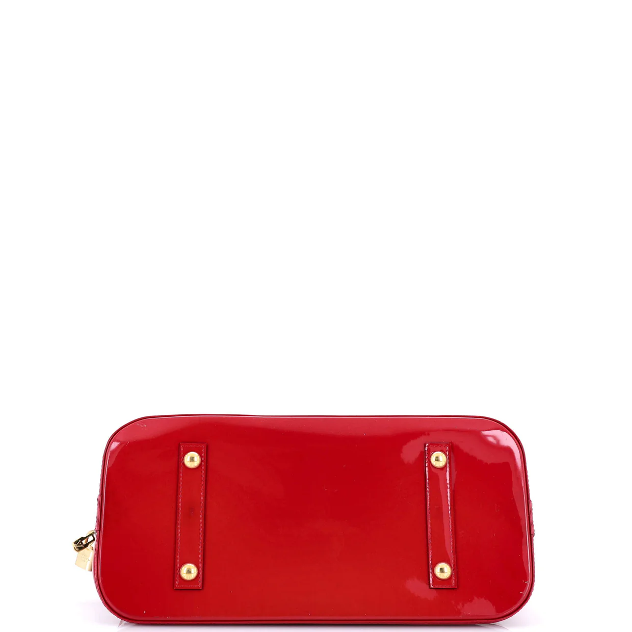 Alma Handbag Monogram Vernis GM - Deep Luxury