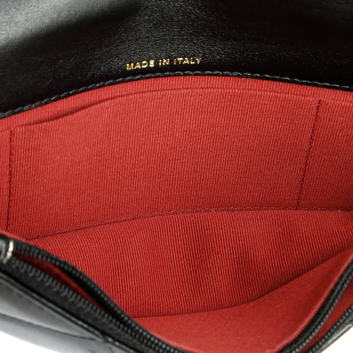 19 Clutch With Chain Quilted Lambskin - Deep Luxury
