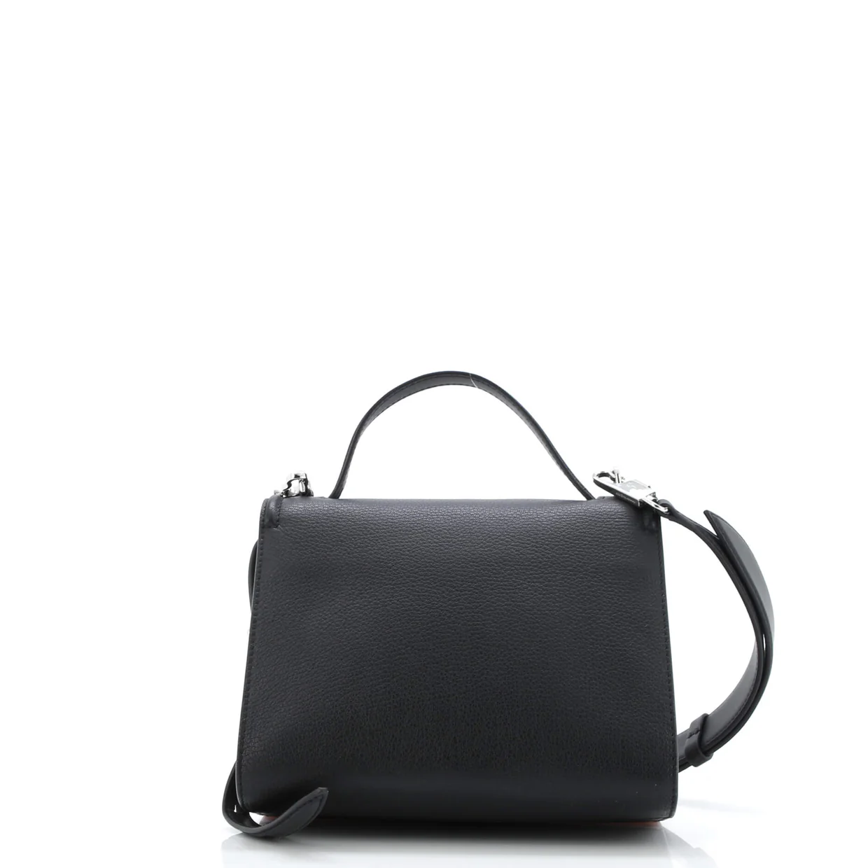 The Story Top Handle Bag Leather - Deep Luxury