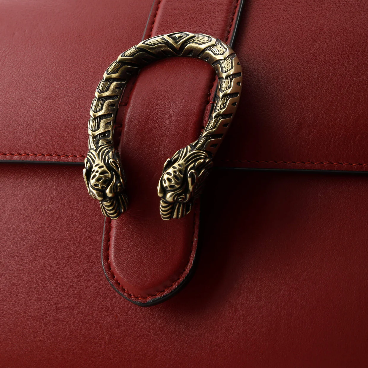 Dionysus Bamboo Top Handle Bag Leather Medium - Deep Luxury