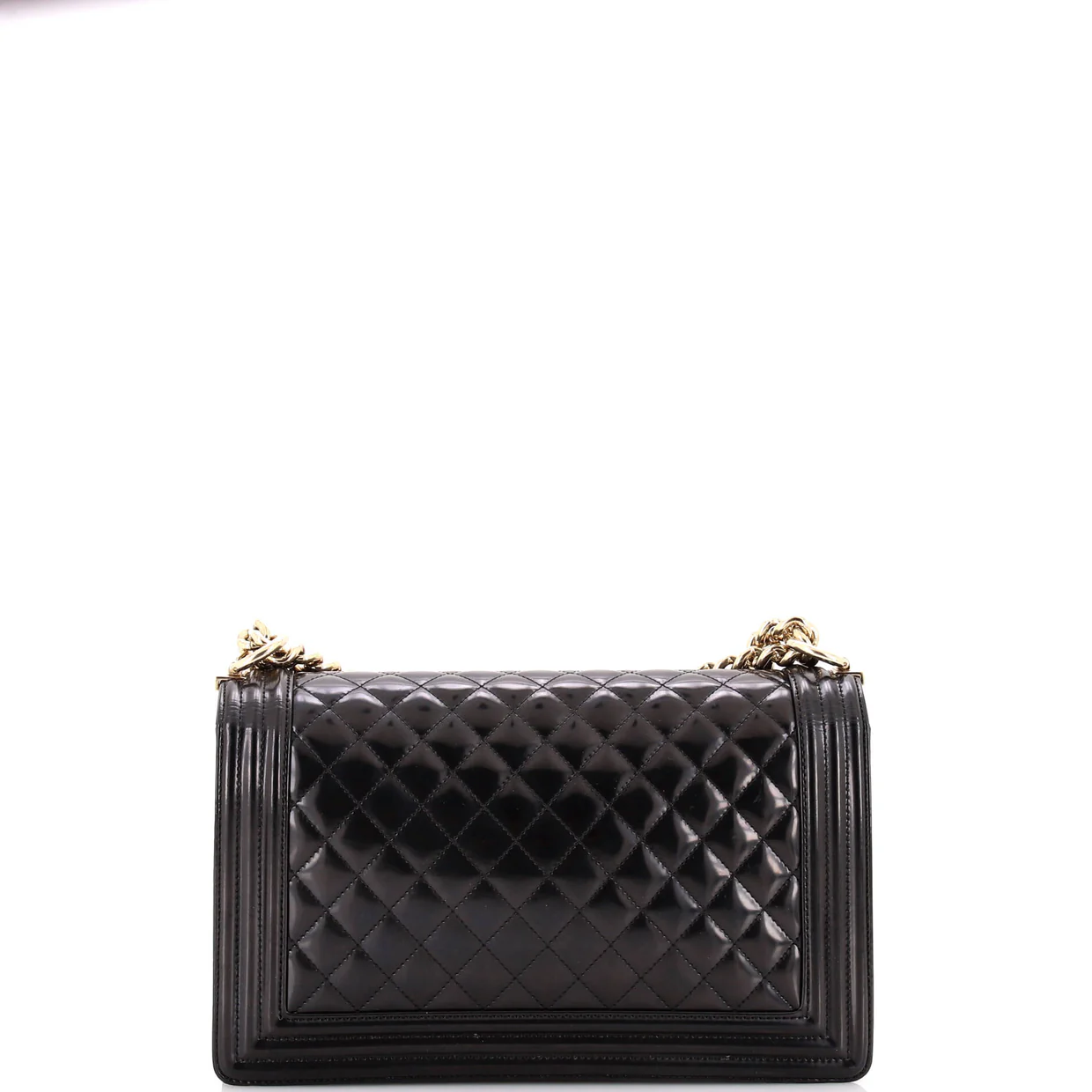 Boy Flap Bag Quilted Iridescent Glazed Calfskin New Medium - Deep Luxury