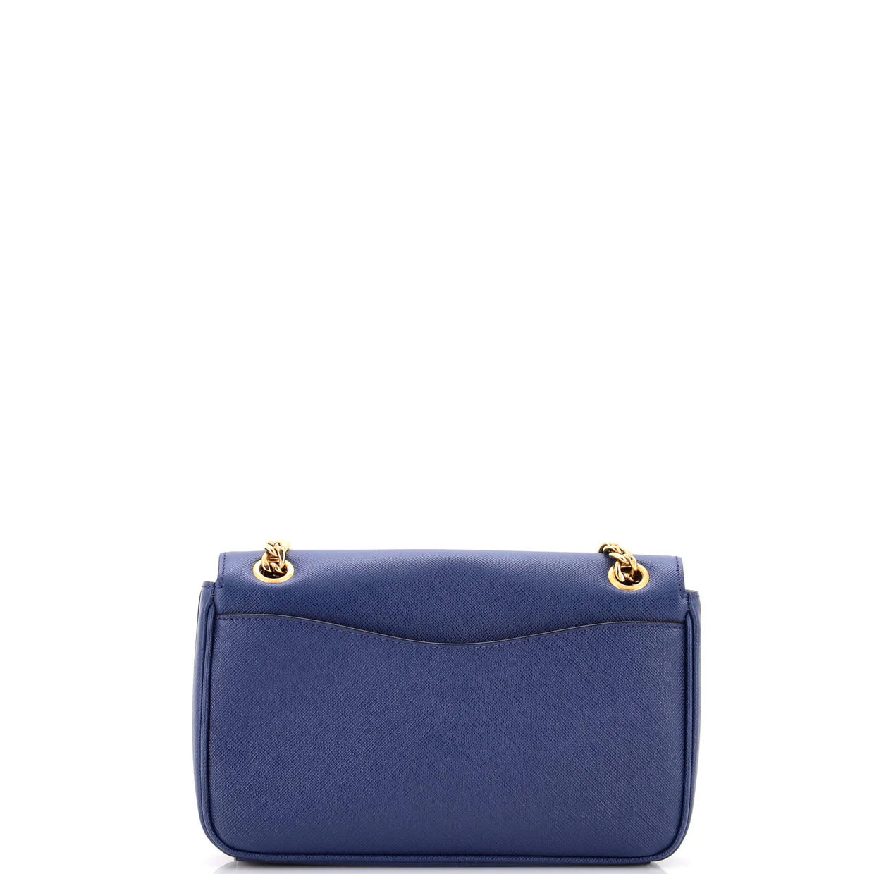 Pattina Flap Shoulder Bag Saffiano Leather Small - Deep Luxury