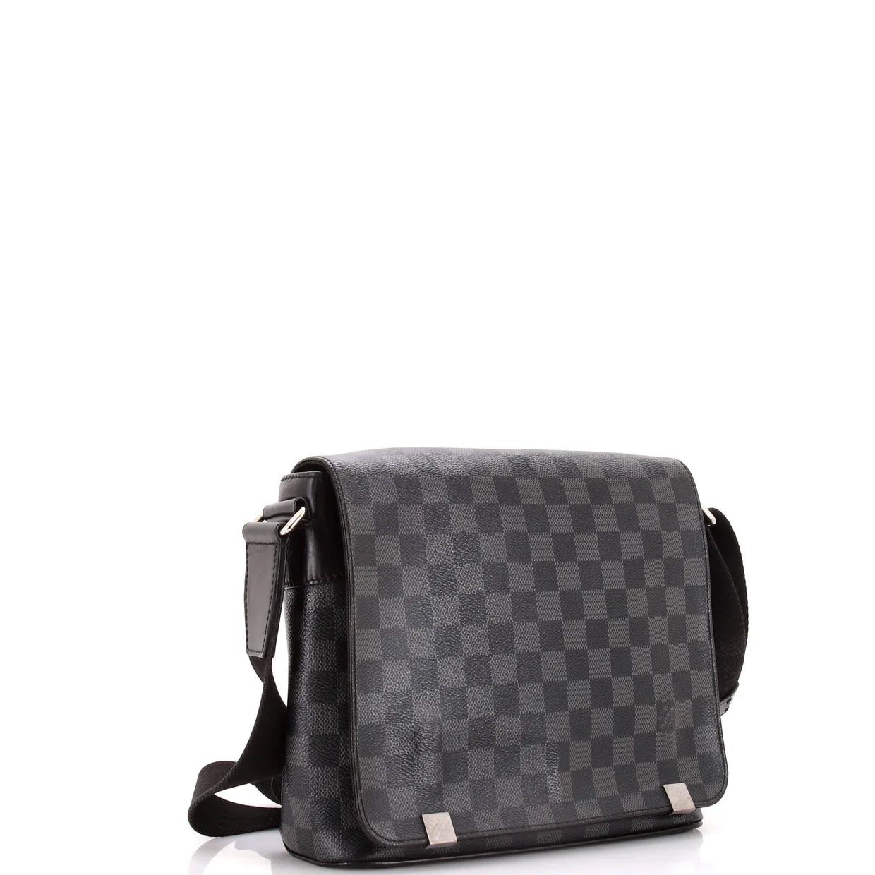 District NM Messenger Bag Damier Graphite PM - Deep Luxury