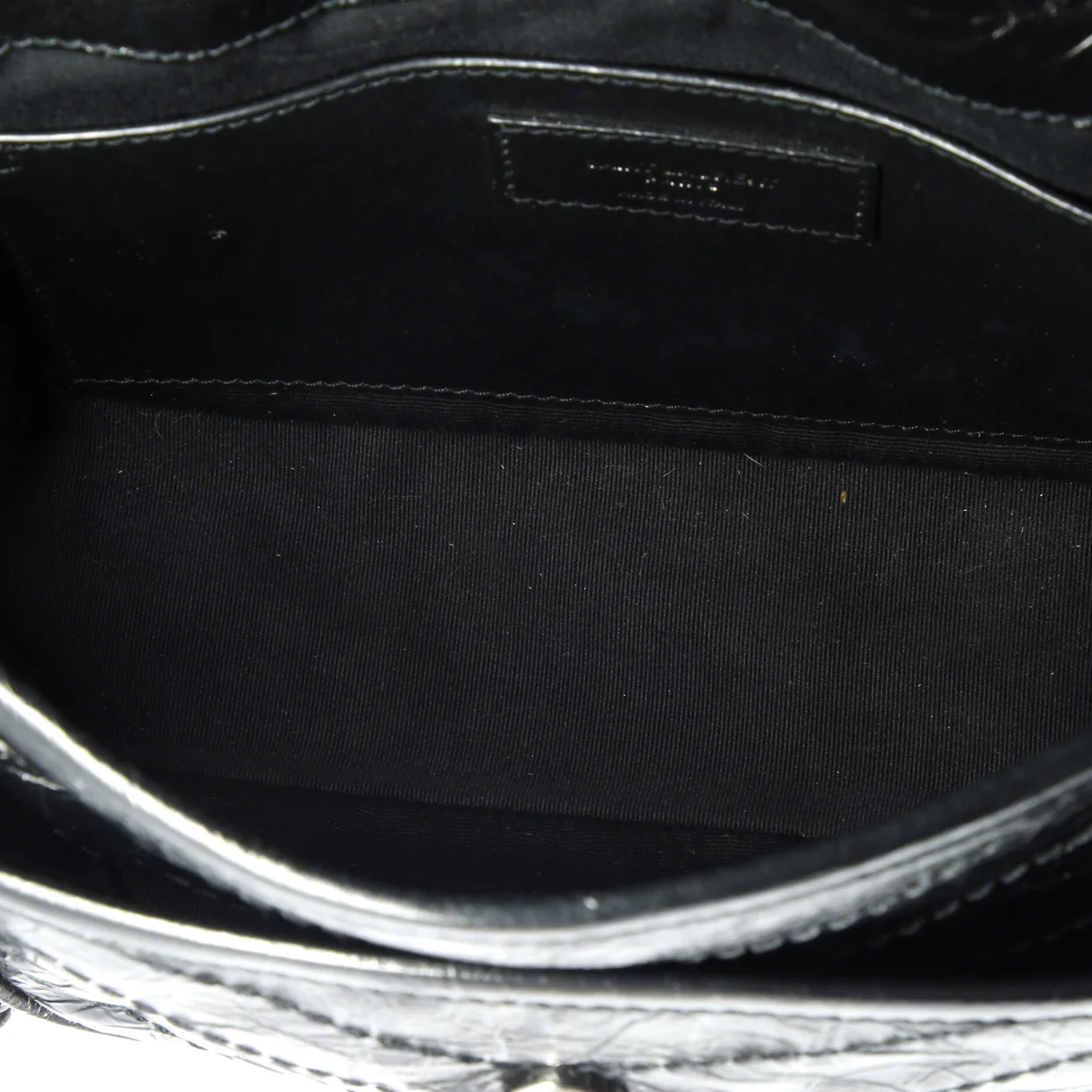 Niki Chain Flap Bag Matelasse Chevron Leather Baby - Deep Luxury