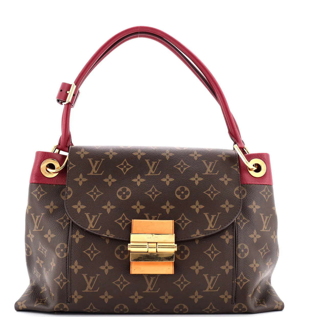 Olympe Handbag Monogram Canvas - Deep Luxury