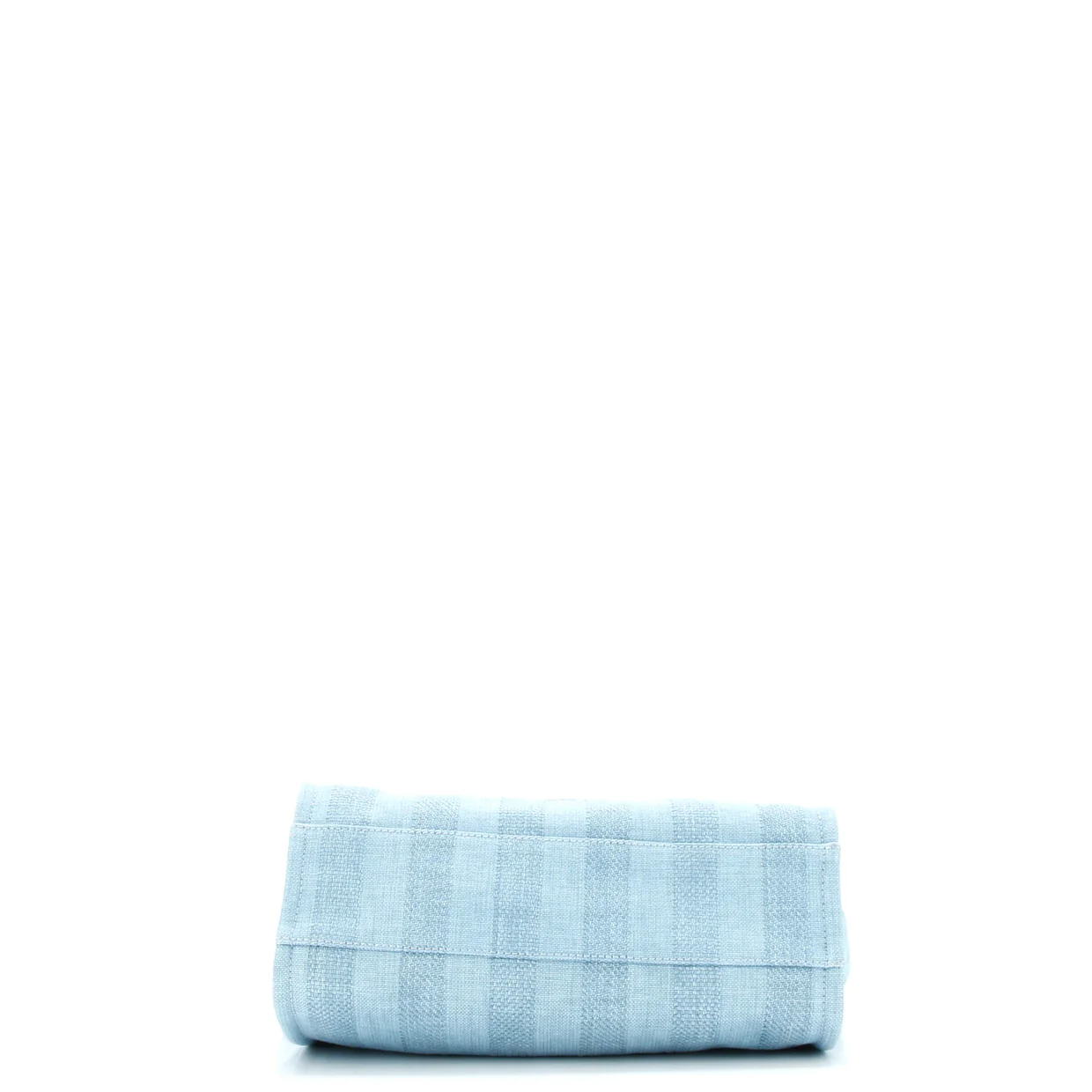 Deauville Tote Striped Raffia Small - Deep Luxury