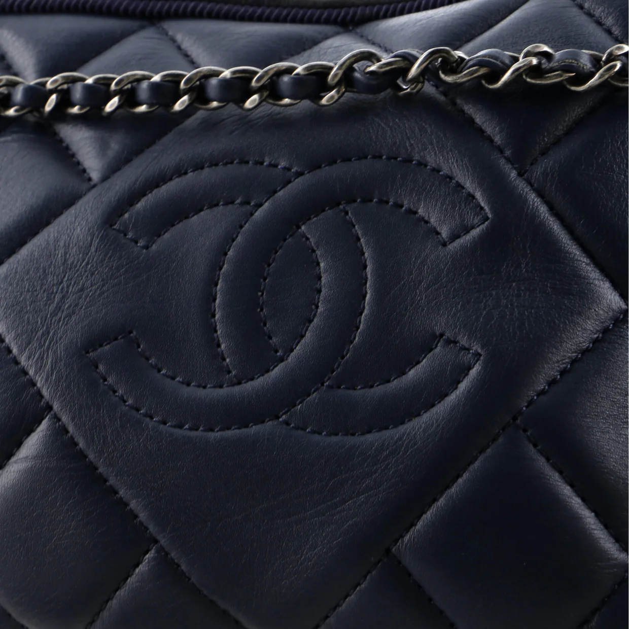Ballerine Camera Case Bag Quilted Calfskin Small - Deep Luxury
