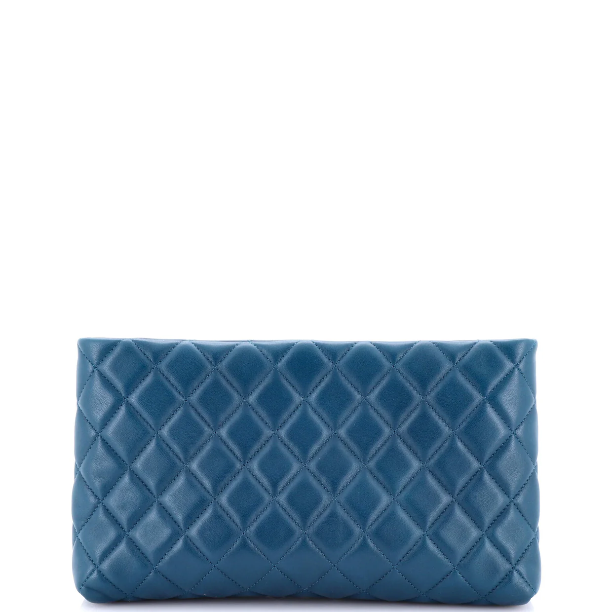 CC Kisslock Clutch Quilted Calfskin - Deep Luxury
