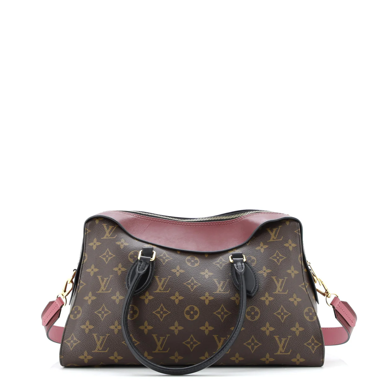 Tuileries Handbag Monogram Canvas with Leather - Deep Luxury