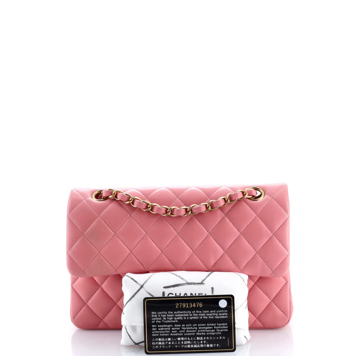 Classic Double Flap Bag Quilted Lambskin Small - Deep Luxury