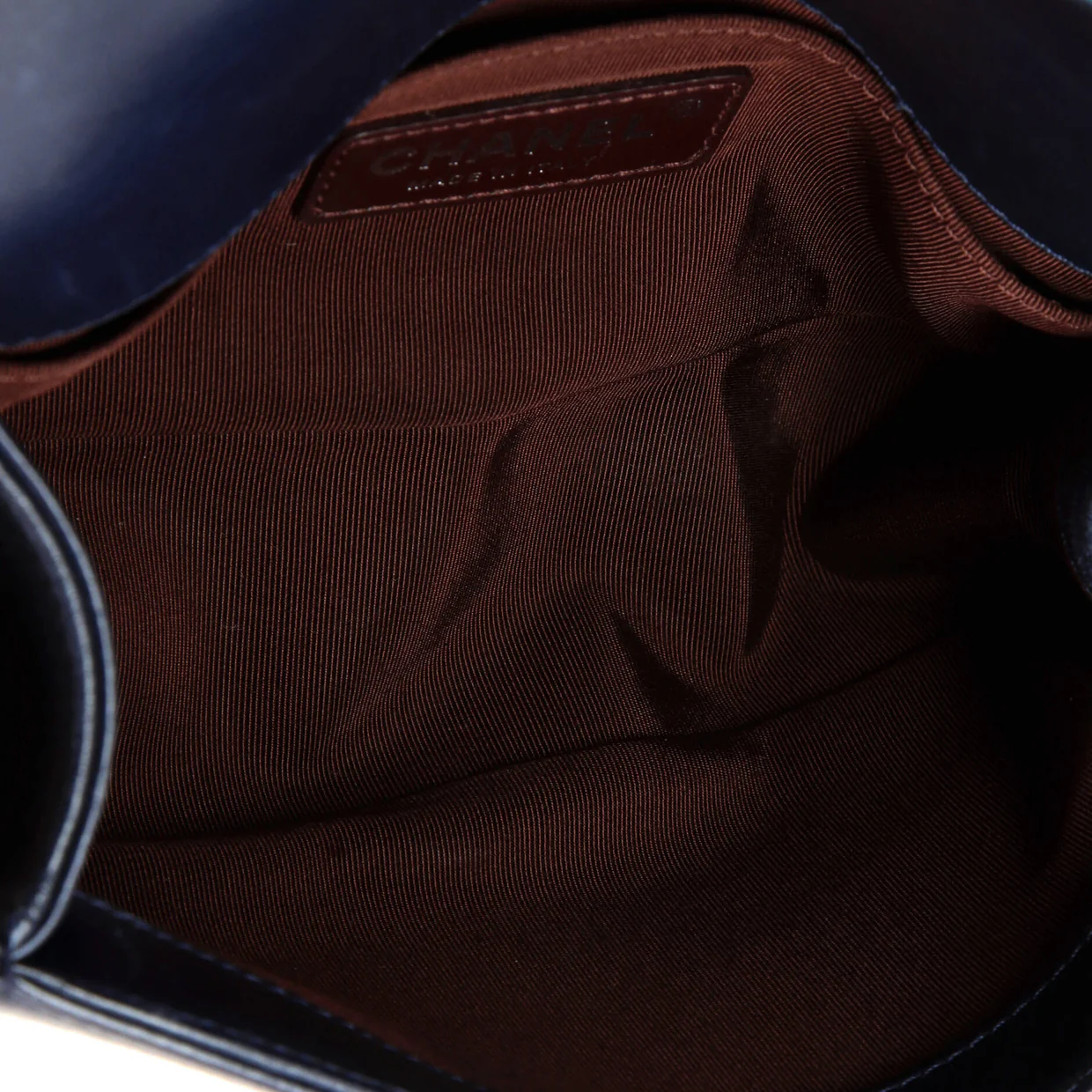 Chained Boy Flap Bag Quilted Glazed Calfskin Small - Deep Luxury