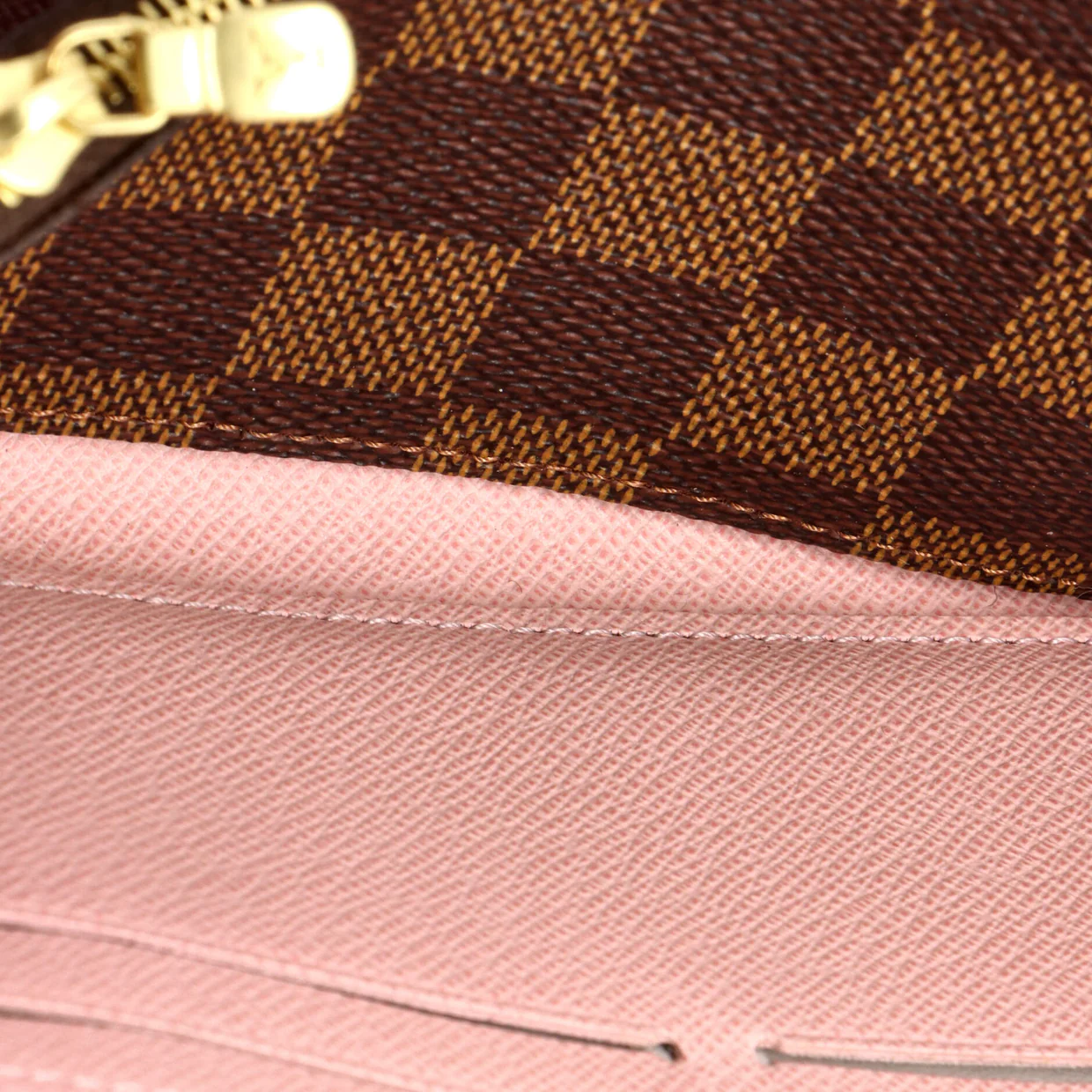 Clemence Wallet Damier - Deep Luxury