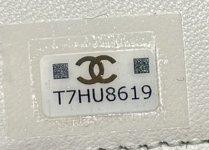 CC Book Card Holder with Chain Quilted Lambskin - Deep Luxury