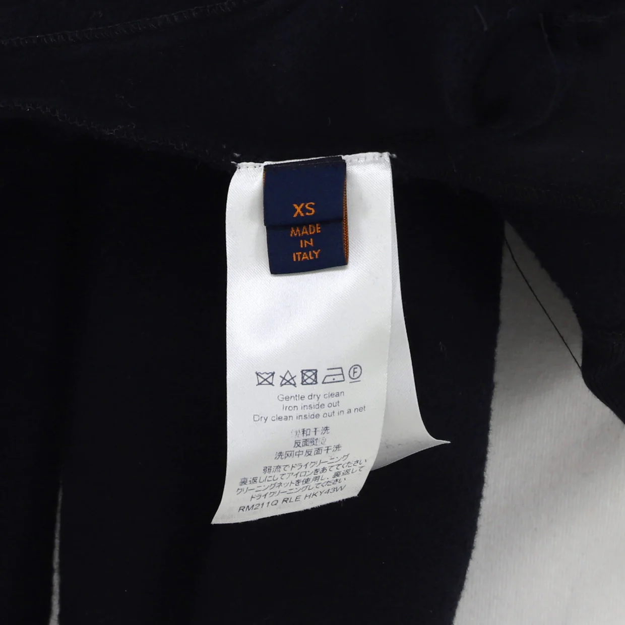 Men's Circle Cut Hoodie Monogram Cotton - Deep Luxury