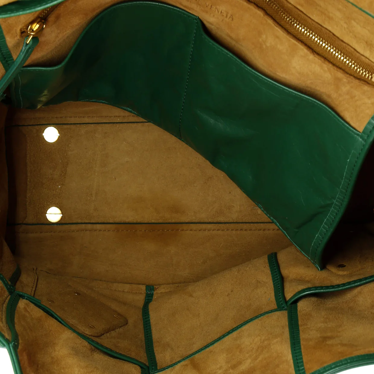 Arco Bag Maxi Intrecciato Leather Medium - Deep Luxury
