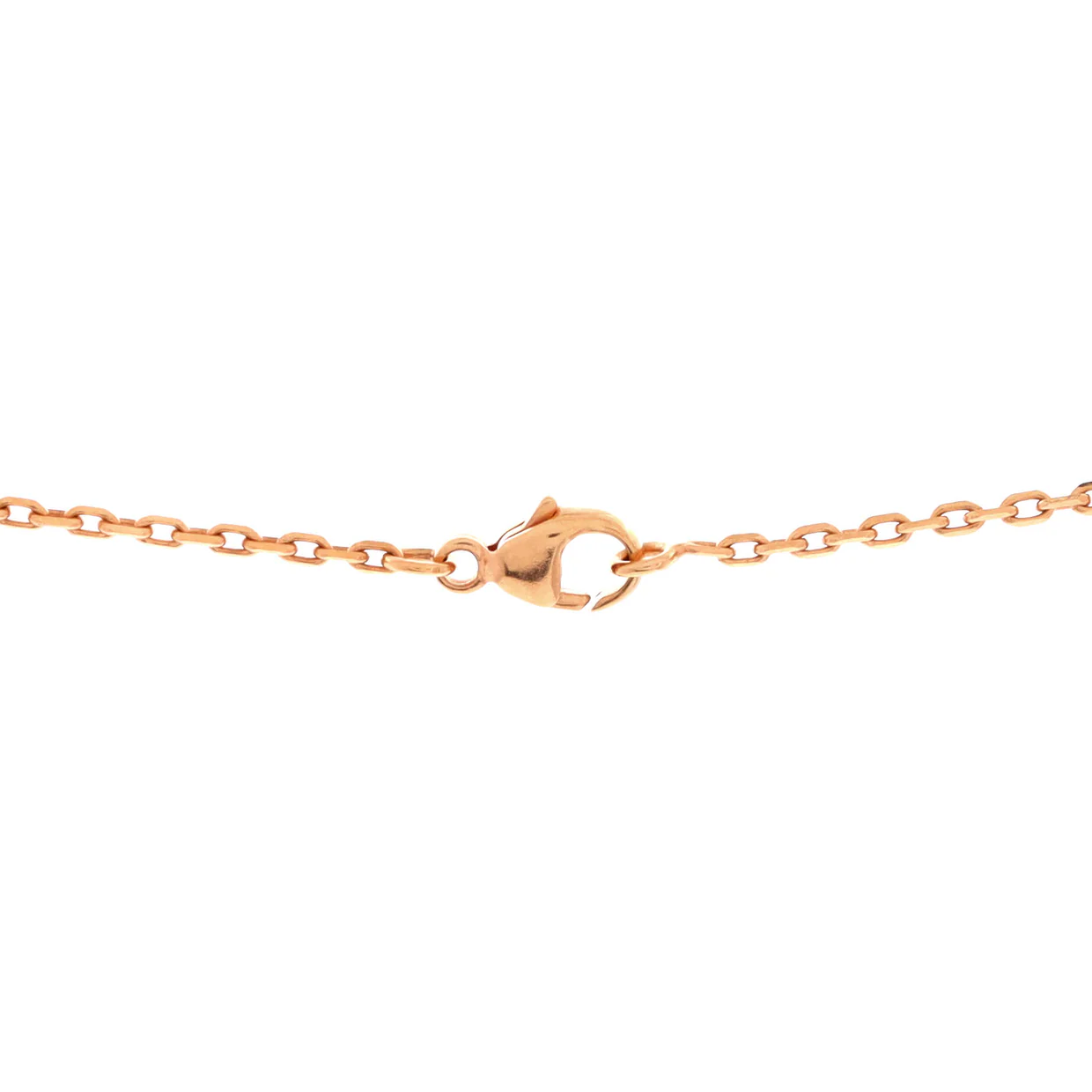 Pop H Pendant Chain Necklace Metal and Enamel Mini - Deep Luxury