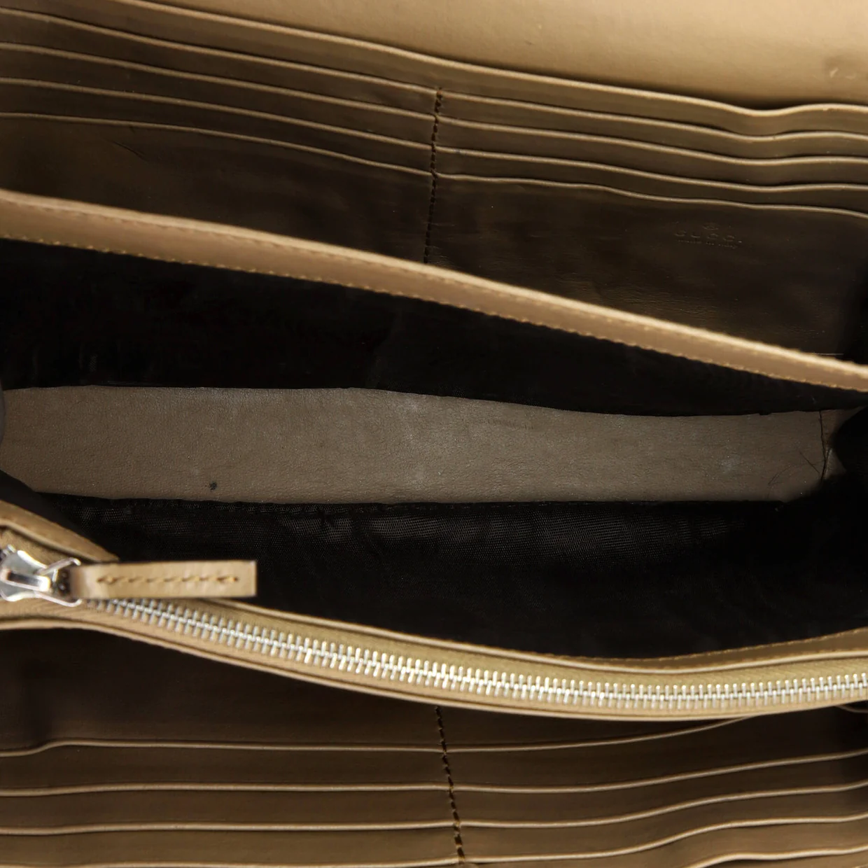 Dionysus Chain Wallet GG Coated Canvas Small - Deep Luxury