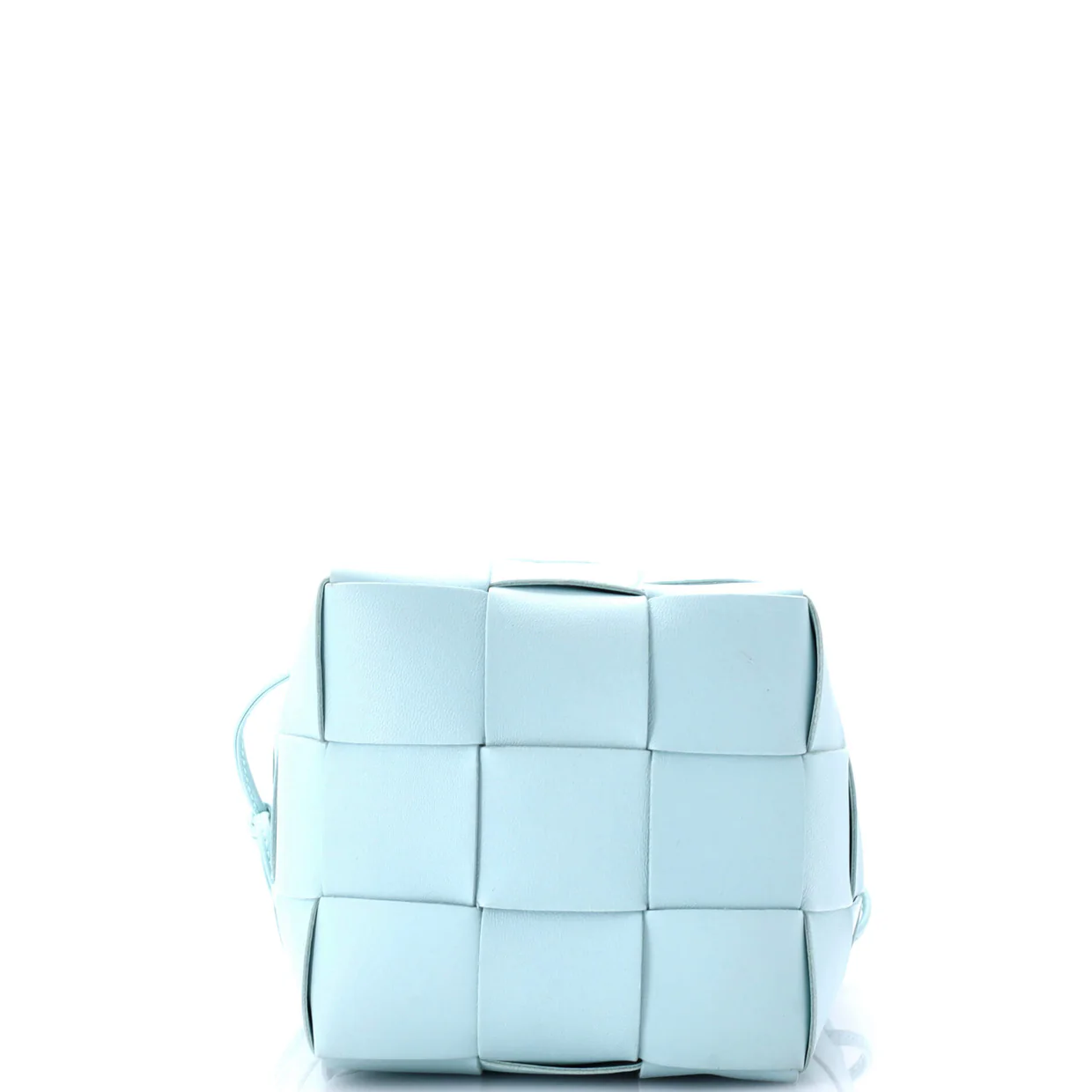 Cassette Bucket Bag Maxi Intrecciato Leather Small - Deep Luxury
