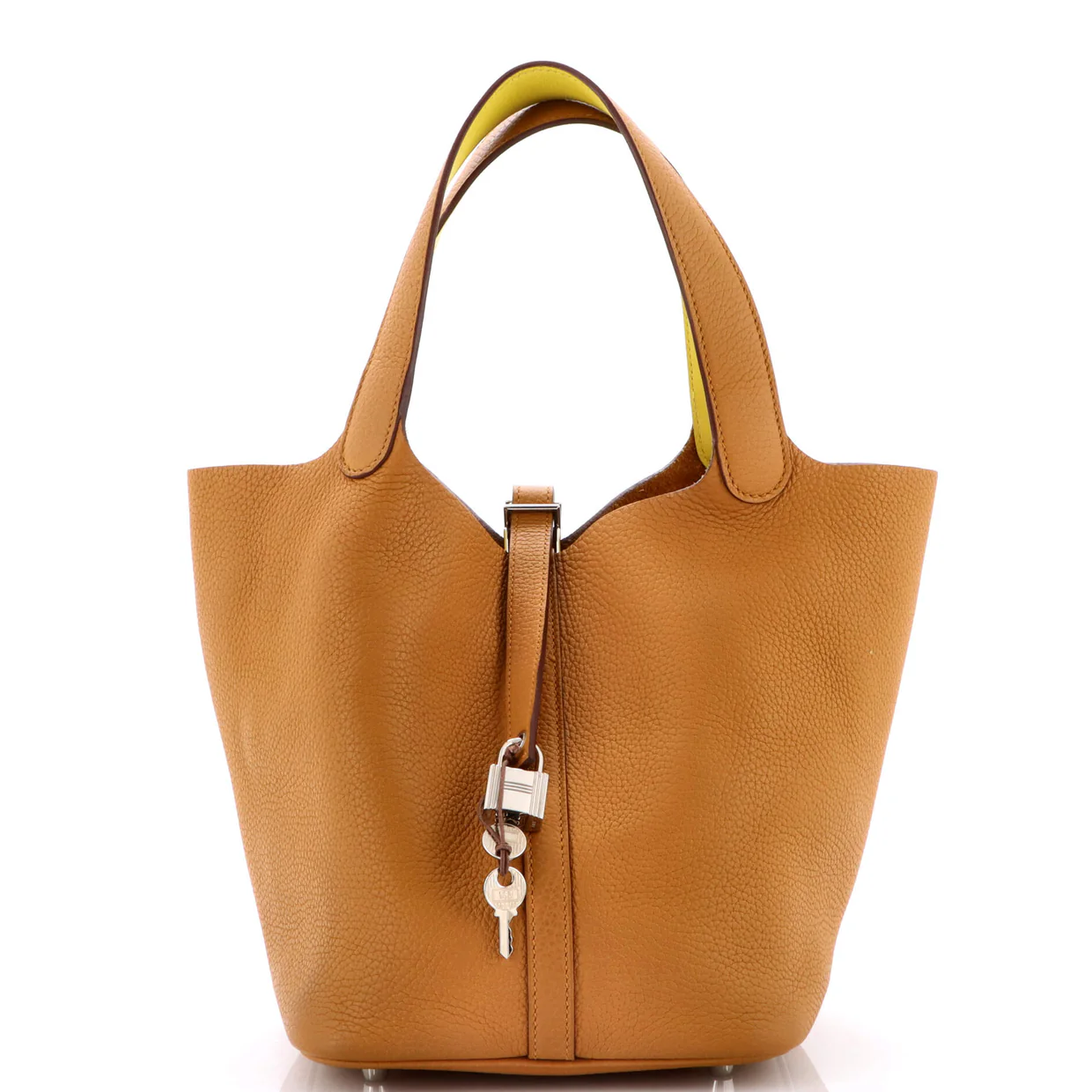 Eclat Picotin Lock Bag Clemence with Swift MM - Deep Luxury