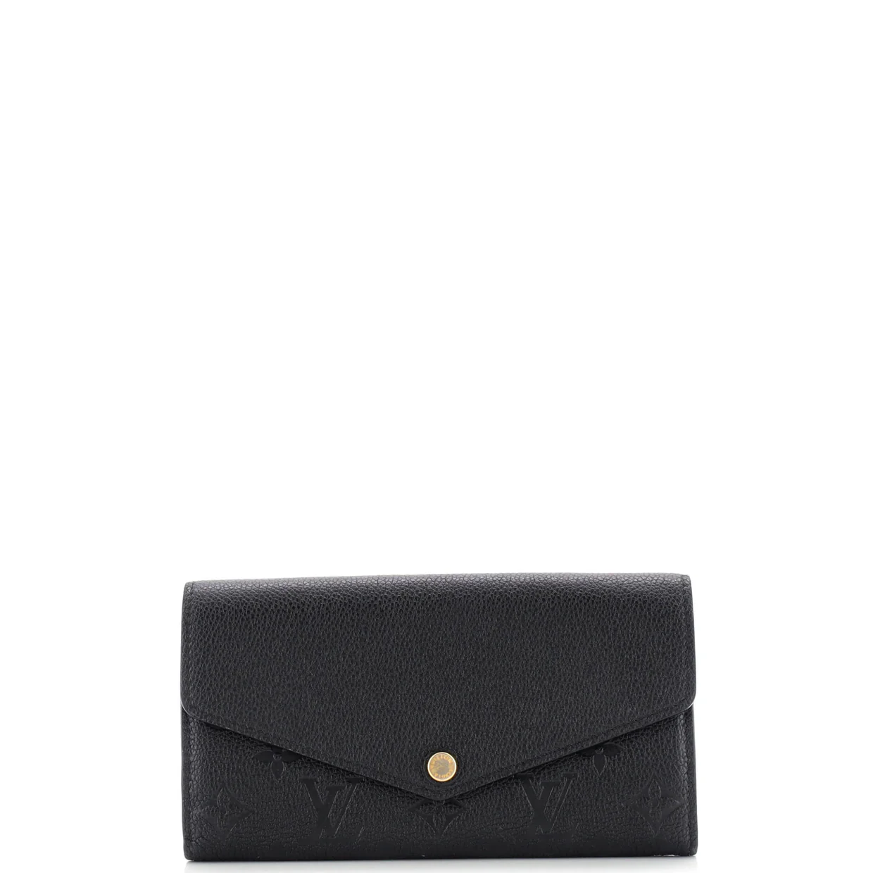 Sarah Wallet NM Monogram Empreinte Leather - Deep Luxury