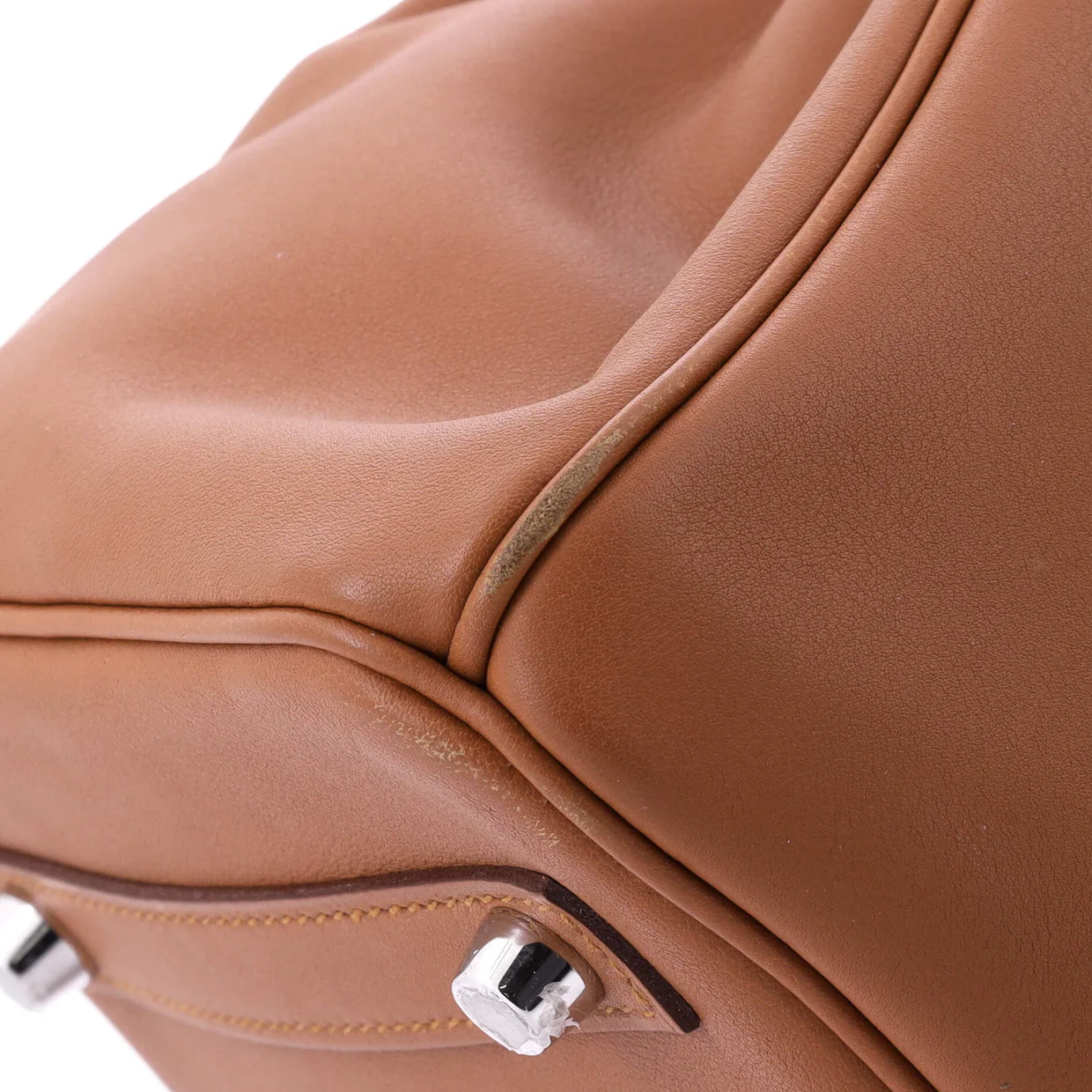 Birkin Handbag Tressage Gold Swift and Palladium Hardware 30 - Deep Luxury