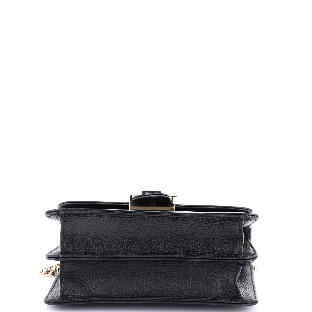 Interlocking Shoulder Bag Leather Small - Deep Luxury