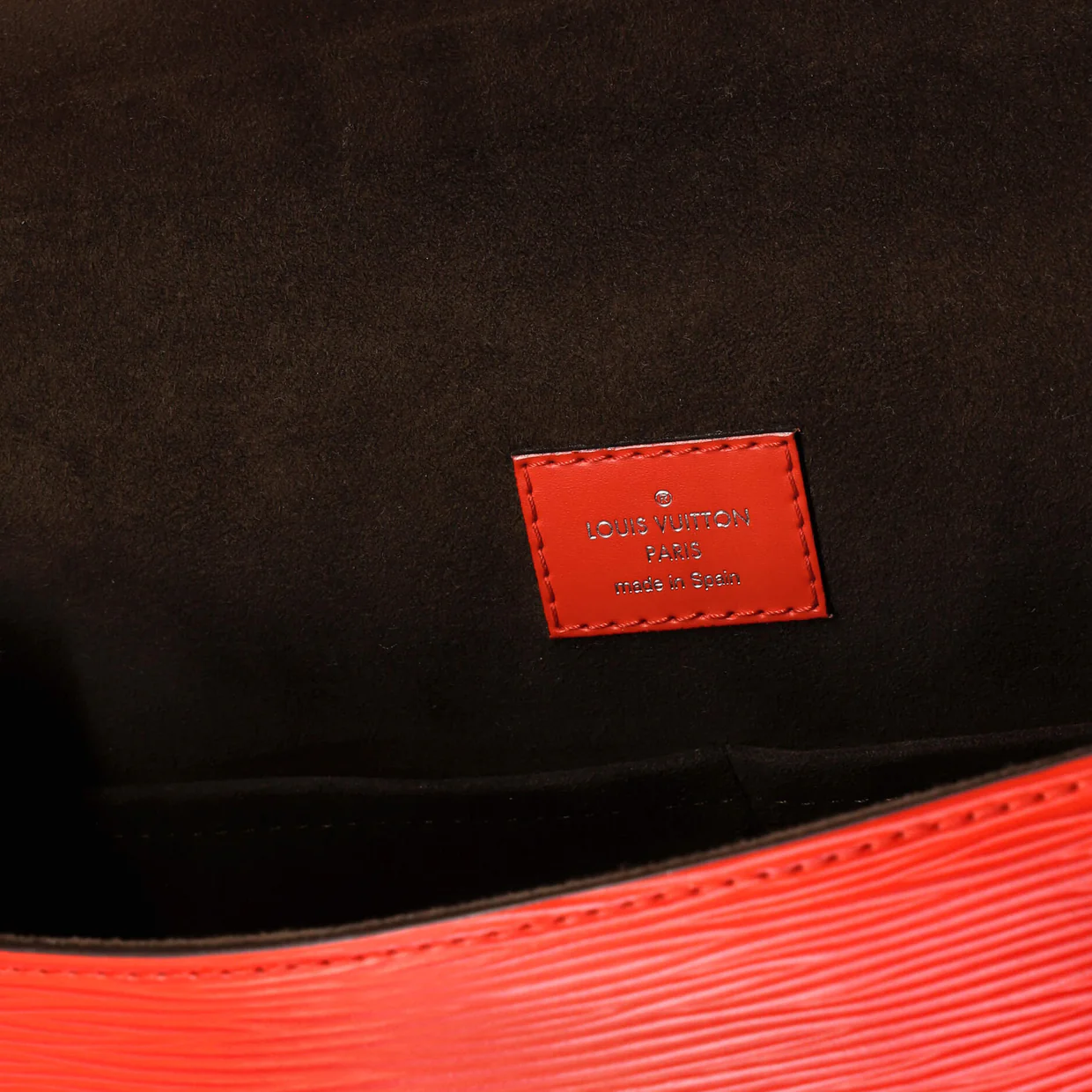 Cluny Top Handle Bag Epi Leather MM - Deep Luxury