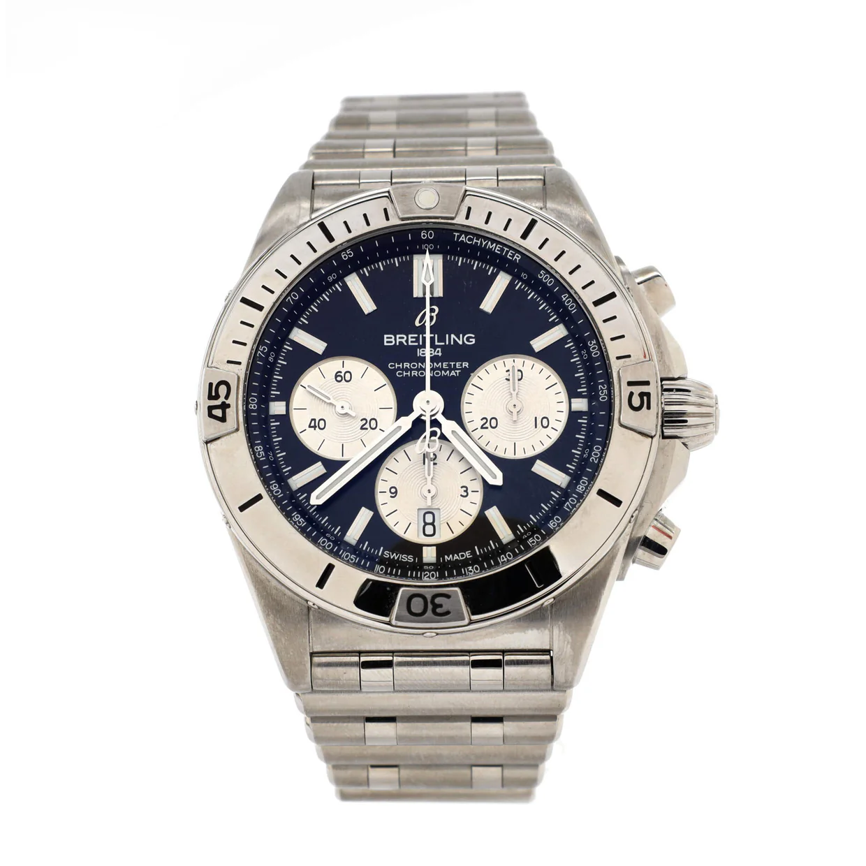 Chronomat B01 Chronograph Automatic Watch Stainless Steel 42 - Deep Luxury