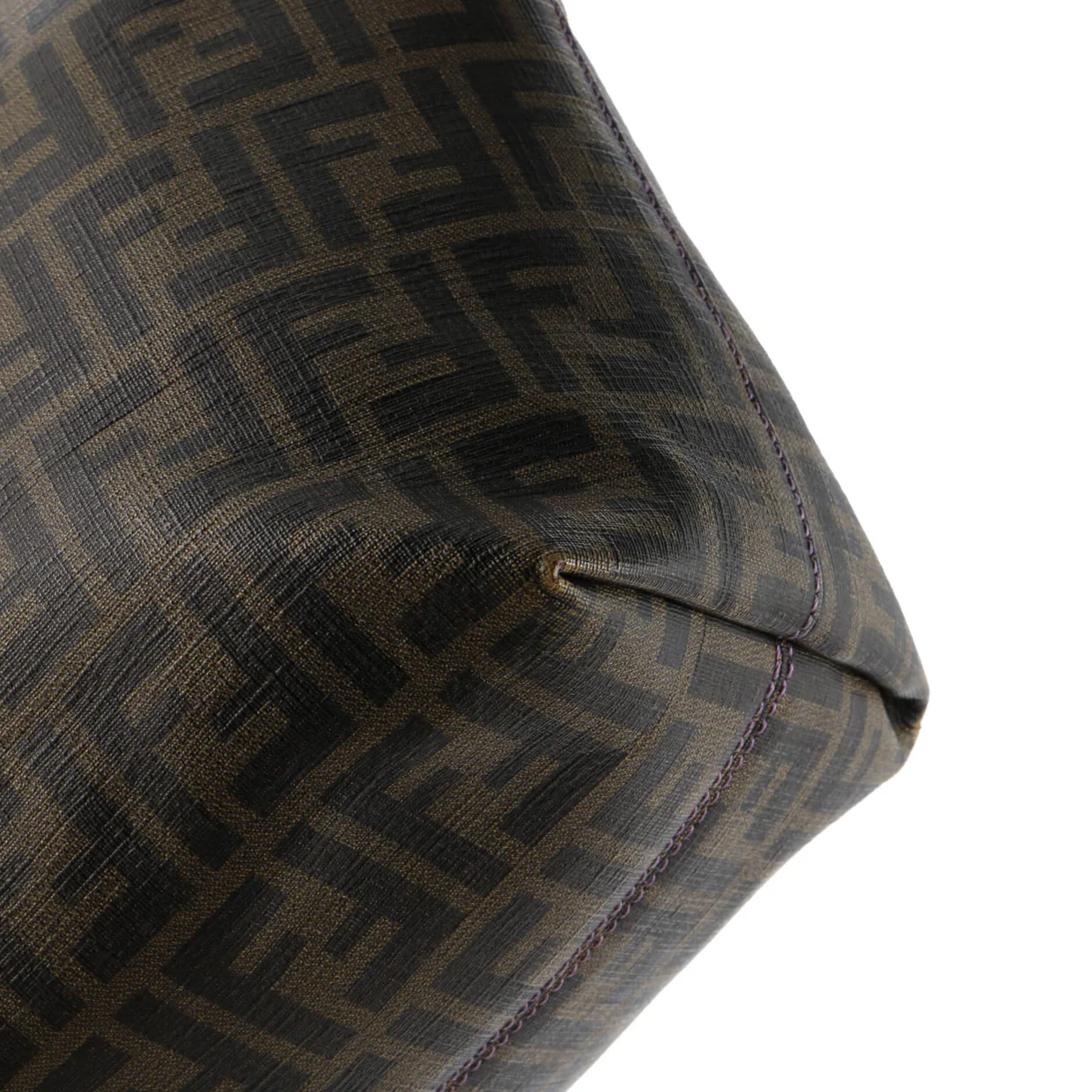 Roll Tote Zucca Coated Canvas Large - Deep Luxury