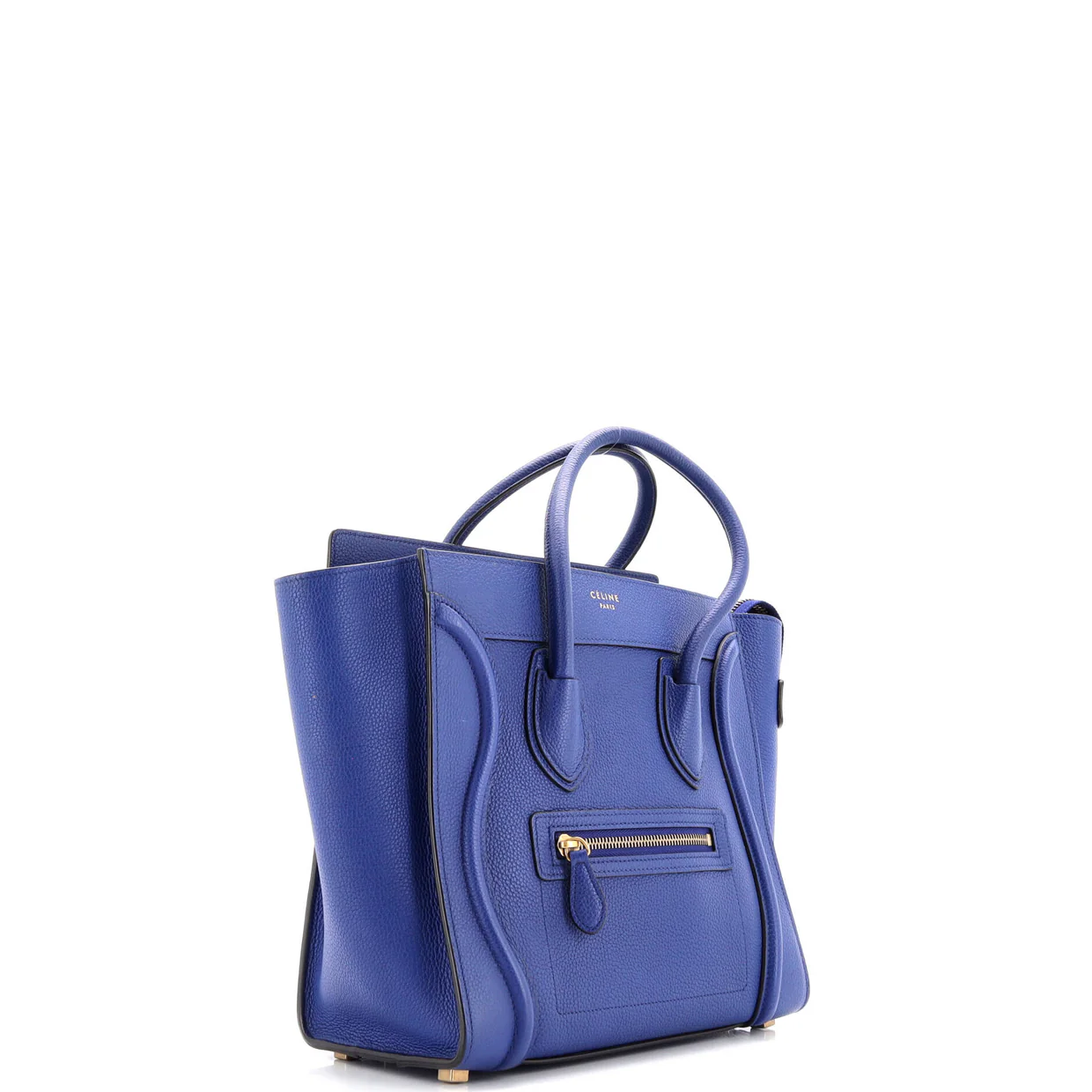 Luggage Bag Grainy Leather Micro - Deep Luxury