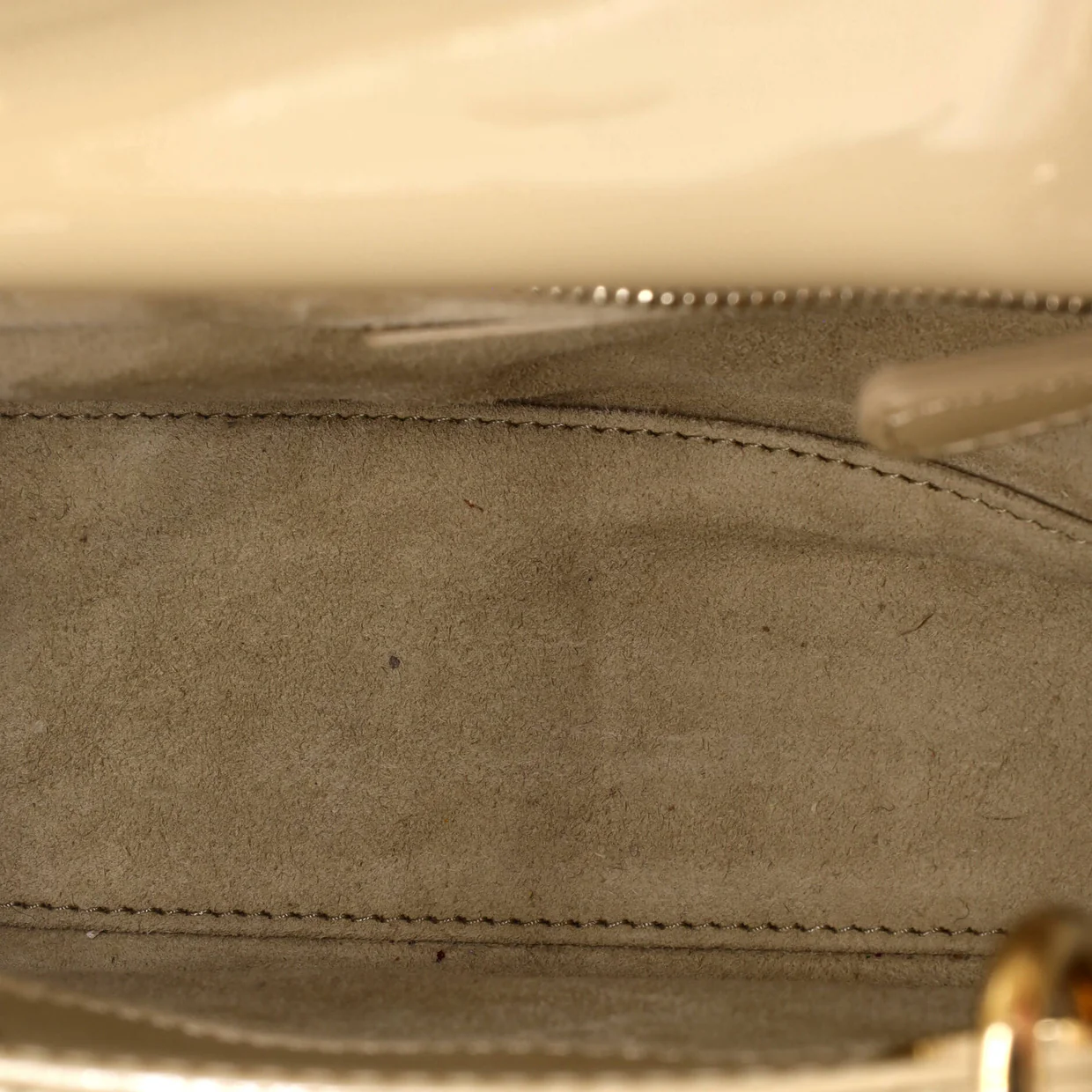 Lady Dior NM Bag Cannage Quilt Patent Medium - Deep Luxury