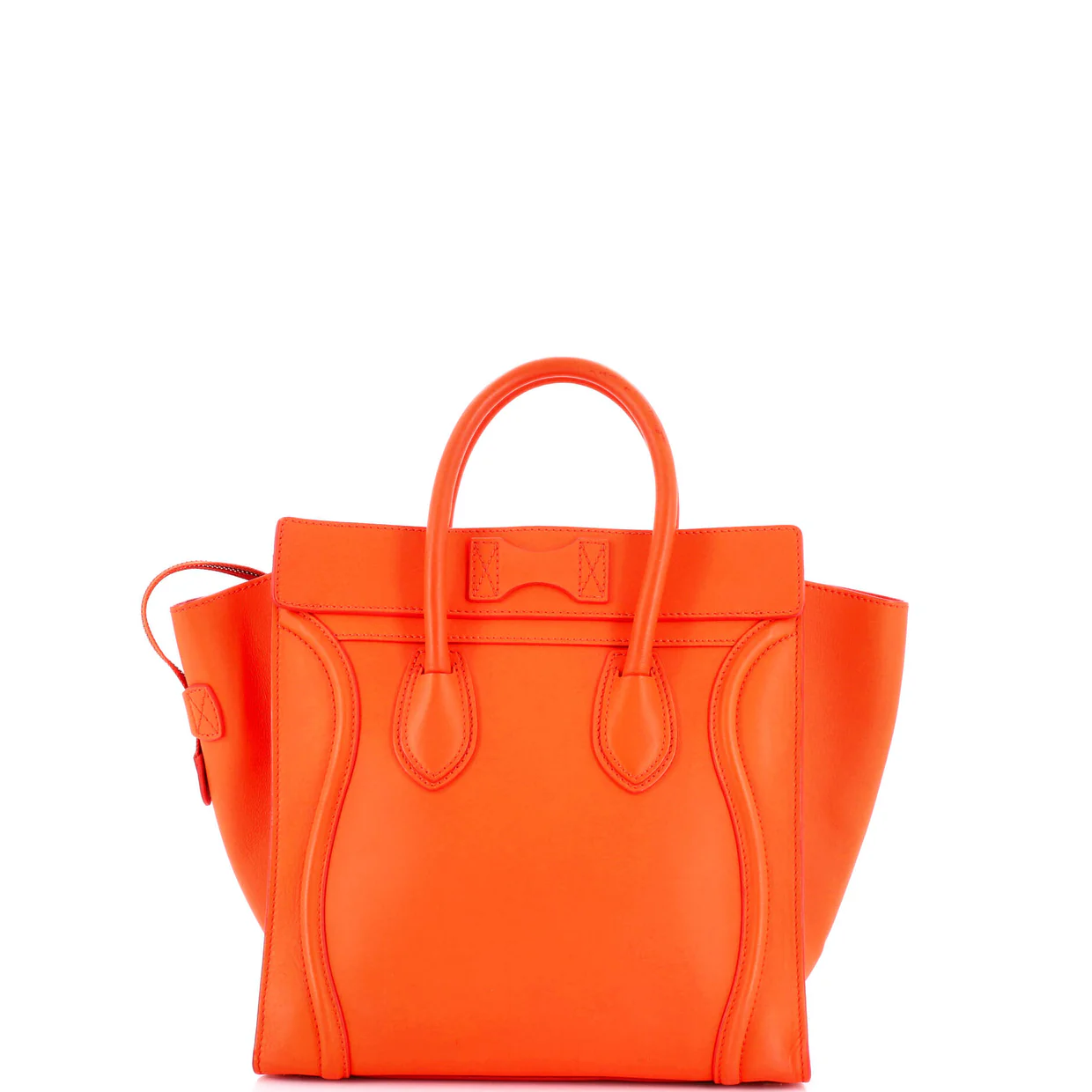 Luggage Bag Smooth Leather Mini - Deep Luxury