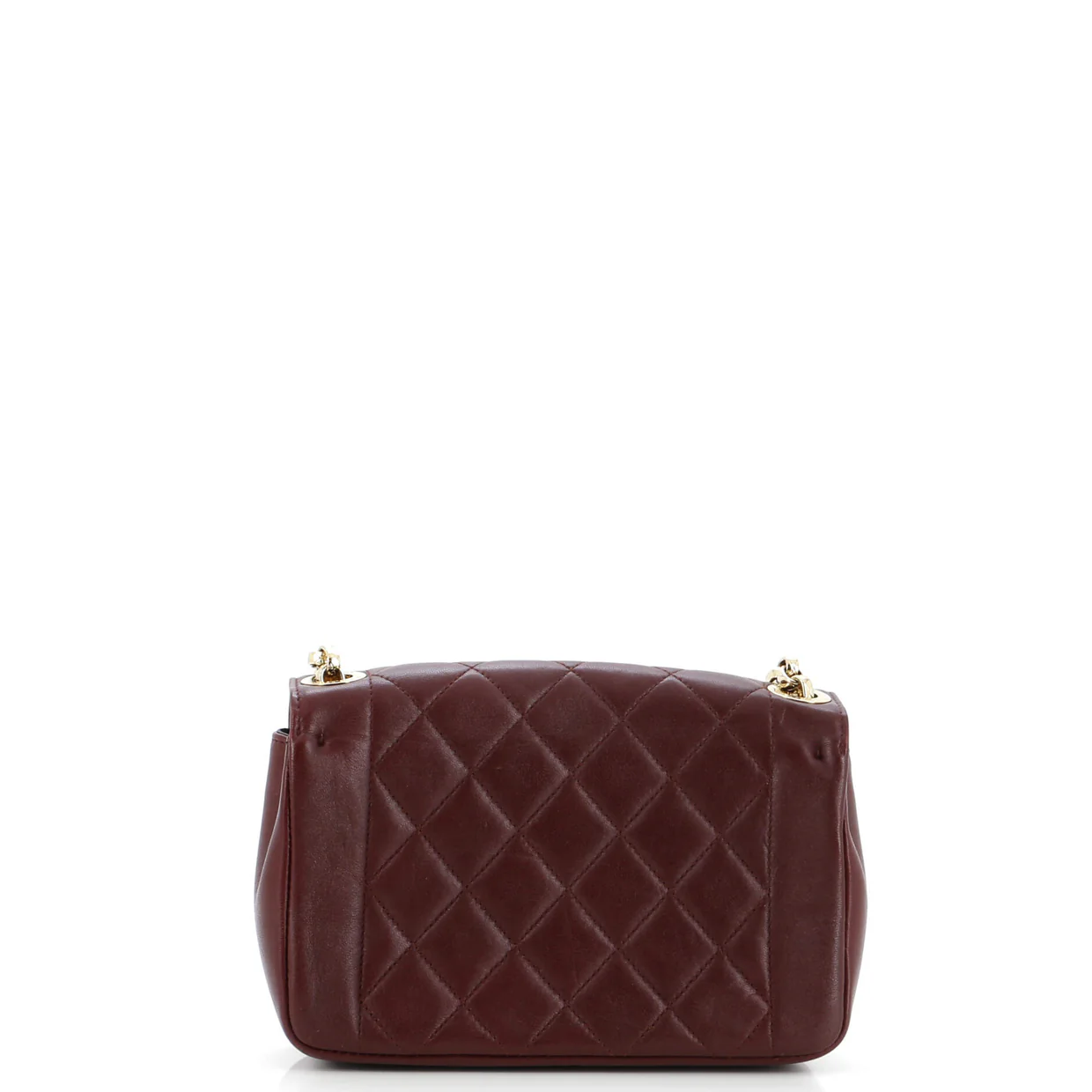 Chic With Me Flap Bag Quilted Lambskin Mini - Deep Luxury
