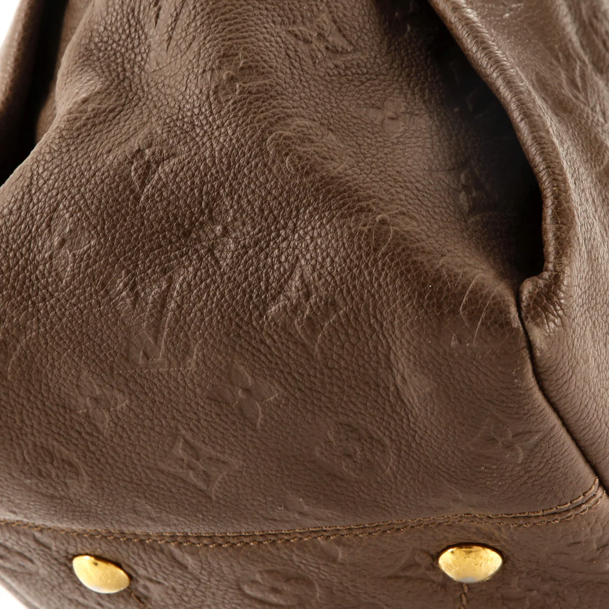 Artsy Handbag Monogram Empreinte Leather MM - Deep Luxury