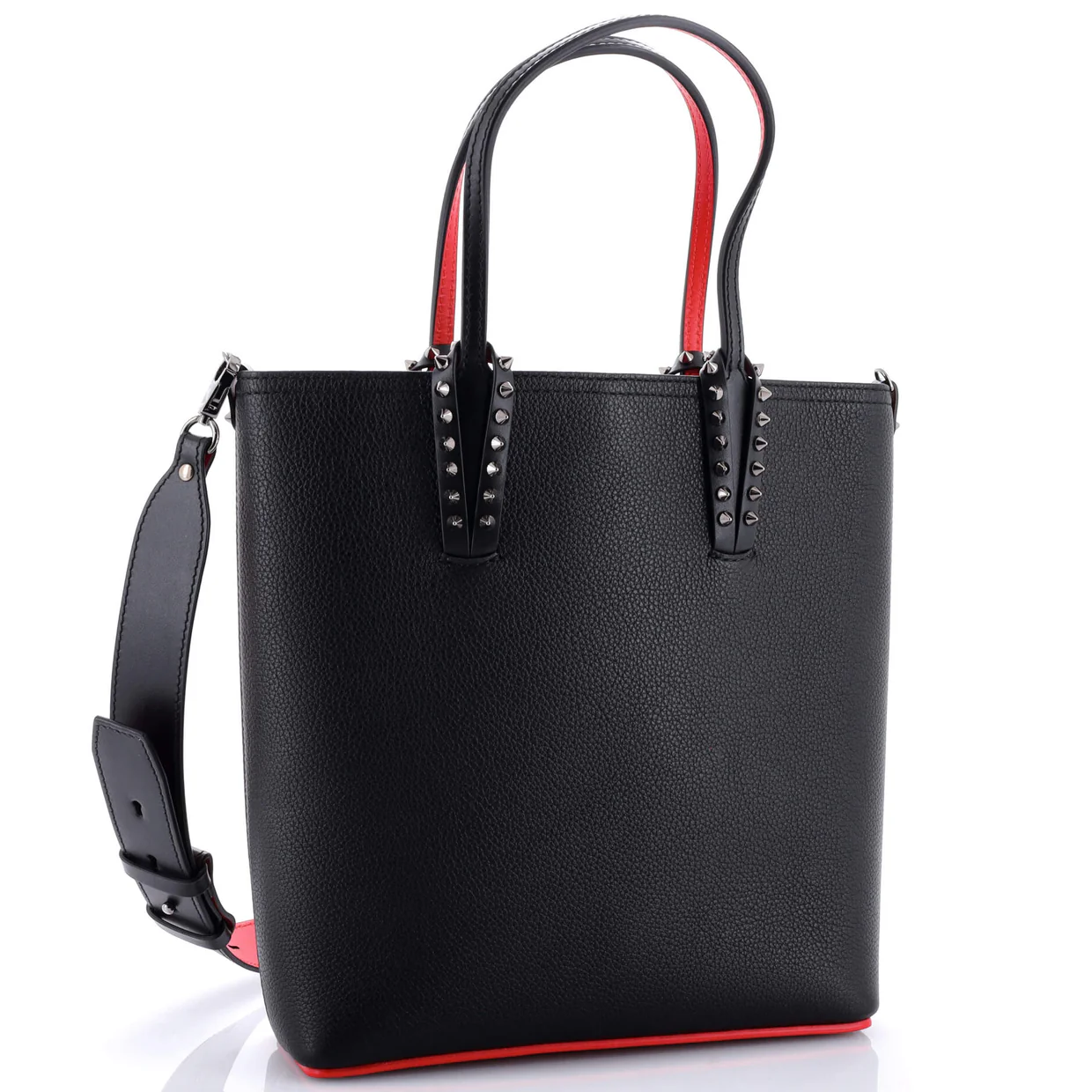 Cabata North South Tote Leather - Deep Luxury