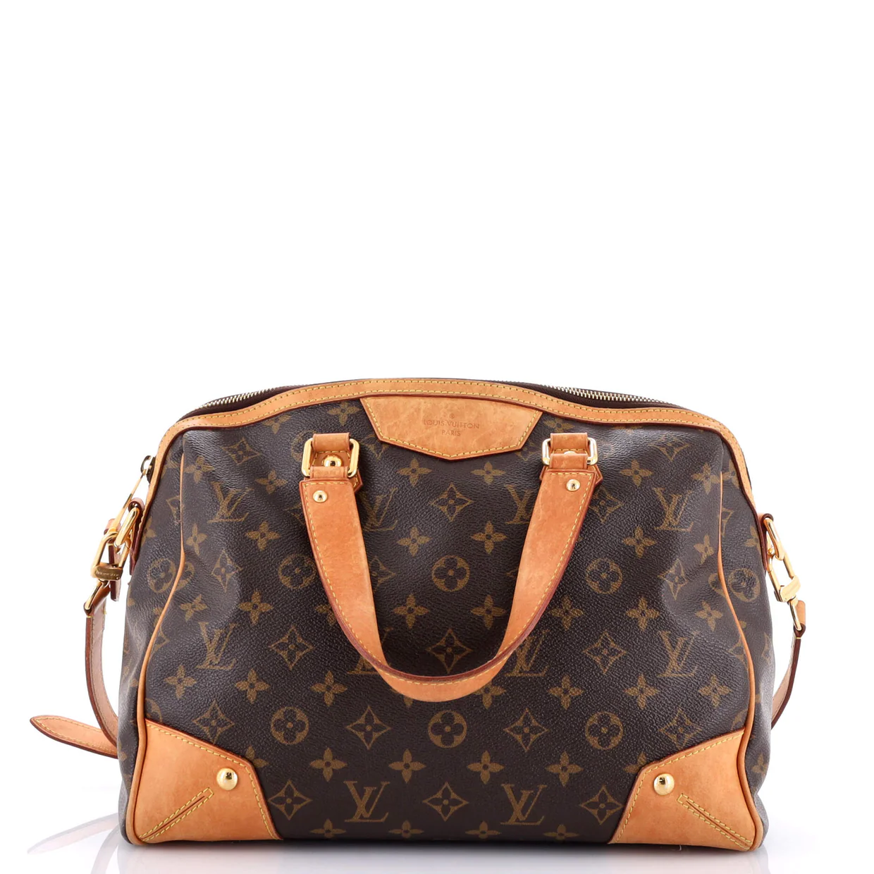 Retiro Handbag Monogram Canvas PM - Deep Luxury