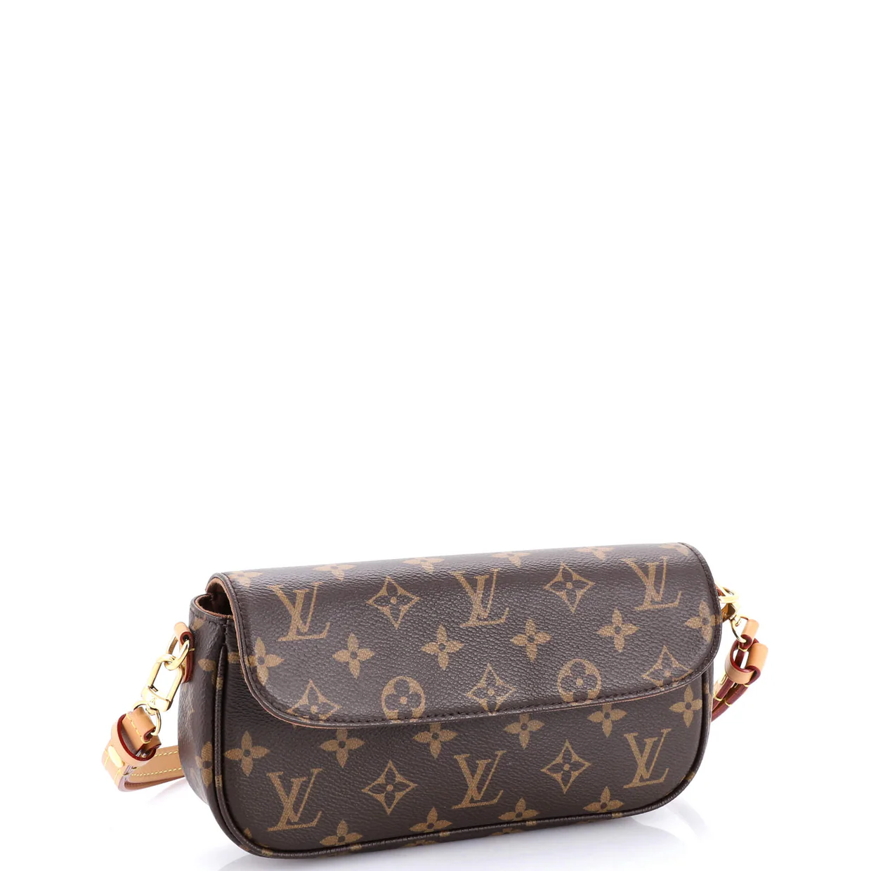 Ivy Wallet on Chain Monogram Canvas - Deep Luxury