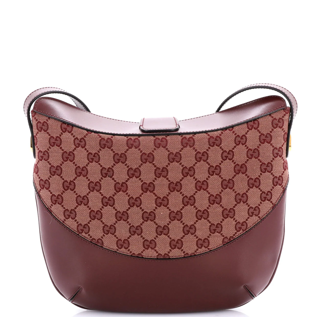 Arli Crossbody Bag Leather and GG Canvas Medium - Deep Luxury