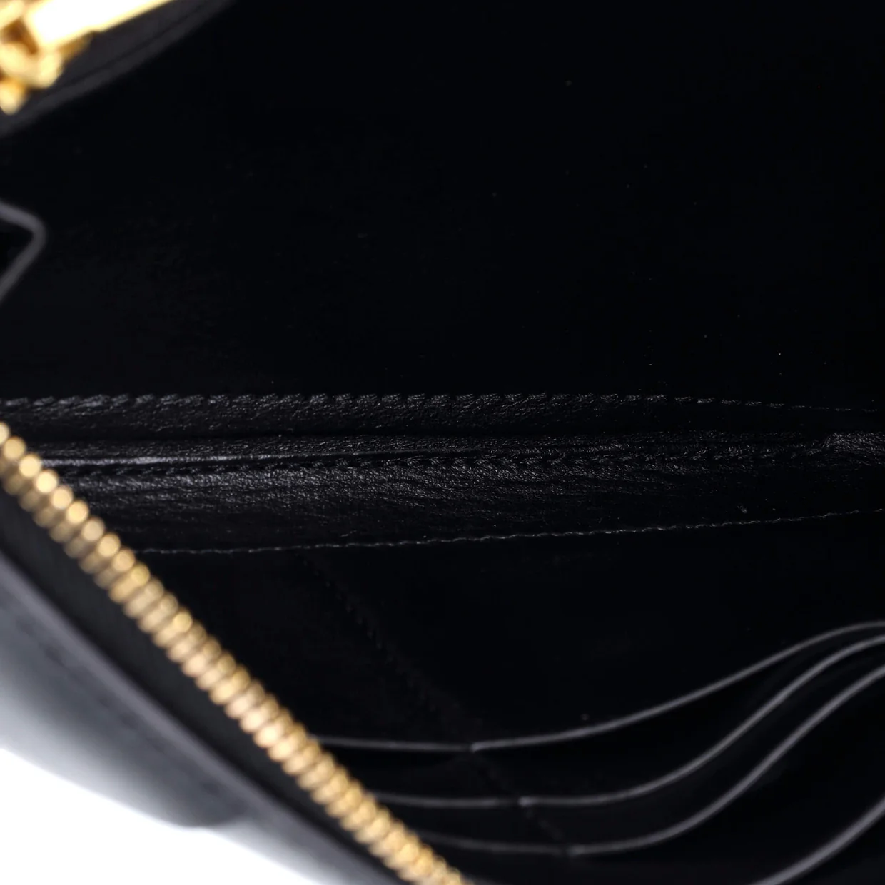 Cassette Zip Around Wallet Maxi Intrecciato Leather Long - Deep Luxury