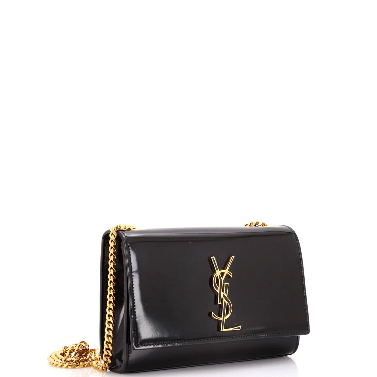 Classic Monogram Crossbody Bag Patent Small - Deep Luxury